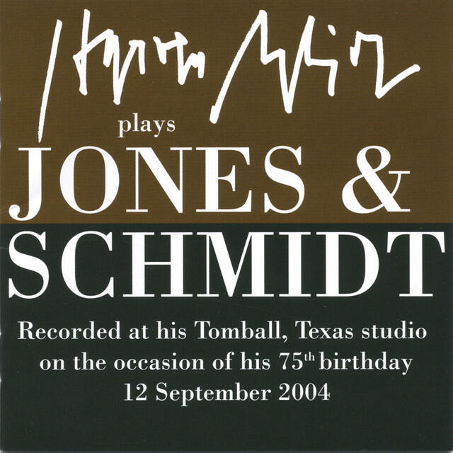 Релиз Harvey Schmidt Plays Jones And Schmidt