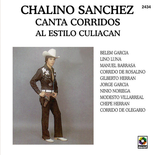 Релиз Chalino Sánchez Canta Corridos al Estilo Culiacán (Remastered 2025)