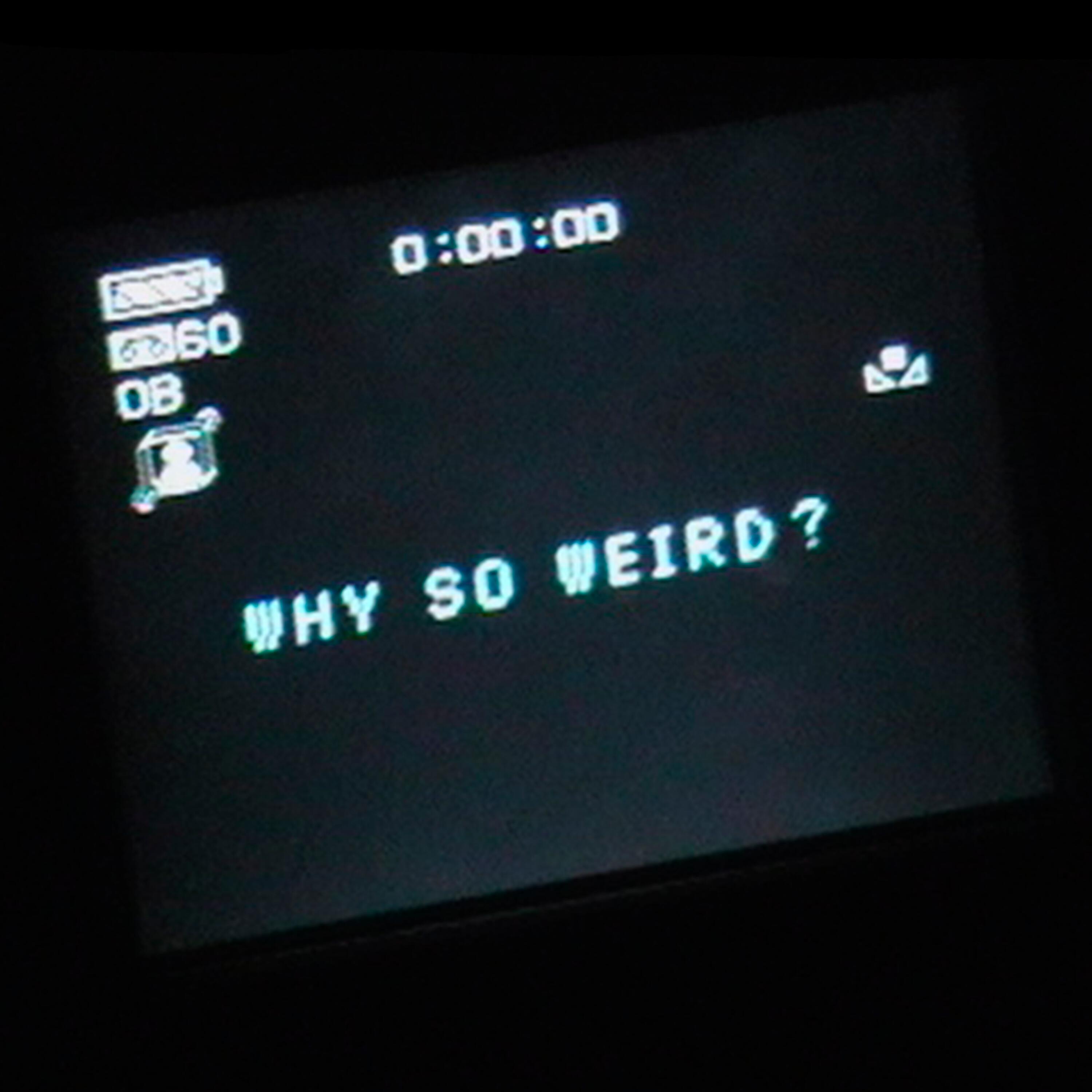 Релиз WHY SO WEIRD?