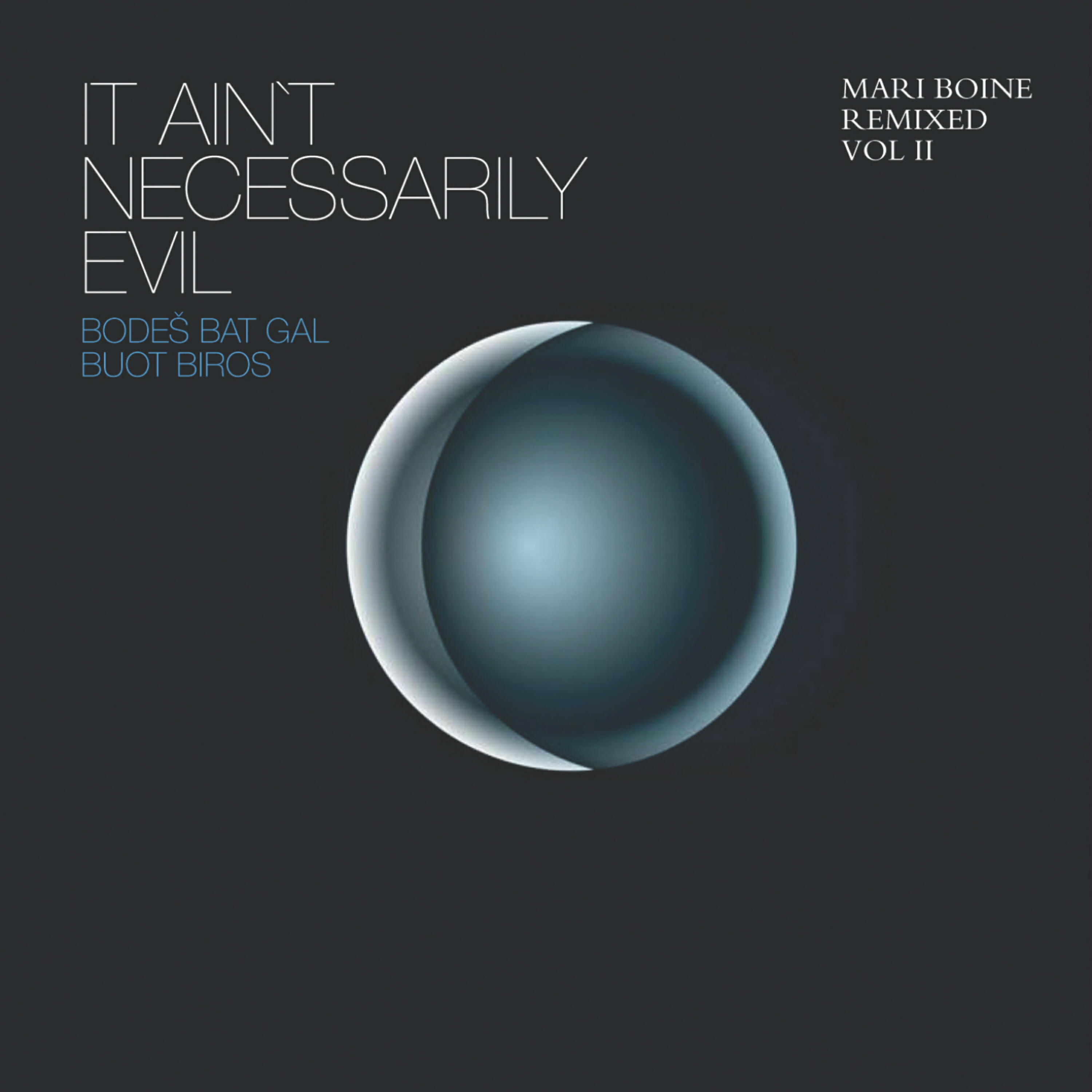 Релиз It Ain't Necessarily Evil - Bodeš Bat Gal Buot Biros (Mari Boine Remixed Vol II)