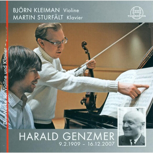 Релиз Harald Genzmer: Die Werke für Violine und Klavier