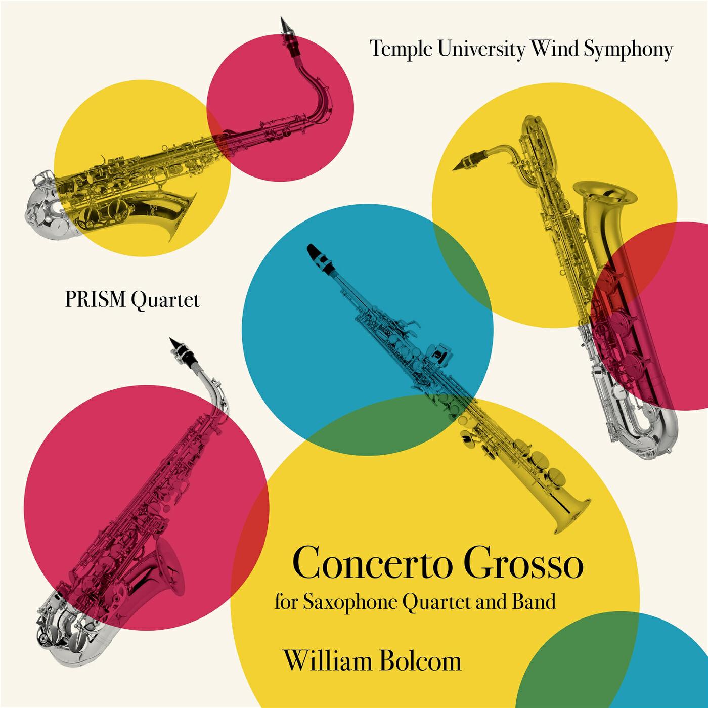 Релиз Concerto Grosso for Saxophone Quartet and Band
