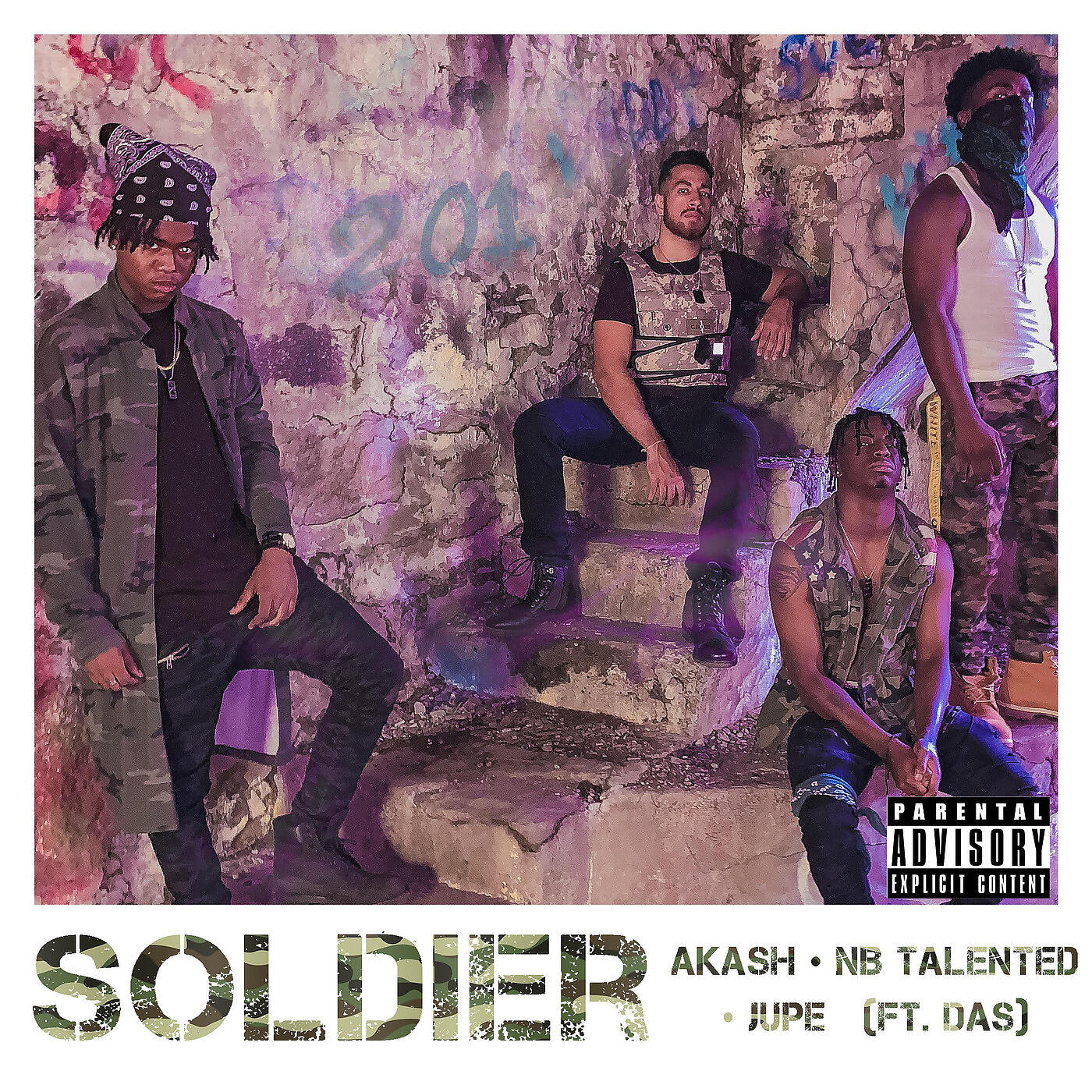 Скачать песню Akash, NB Talented, Jupe, Das - Soldier бесплатно в MP3 для Android и iOS