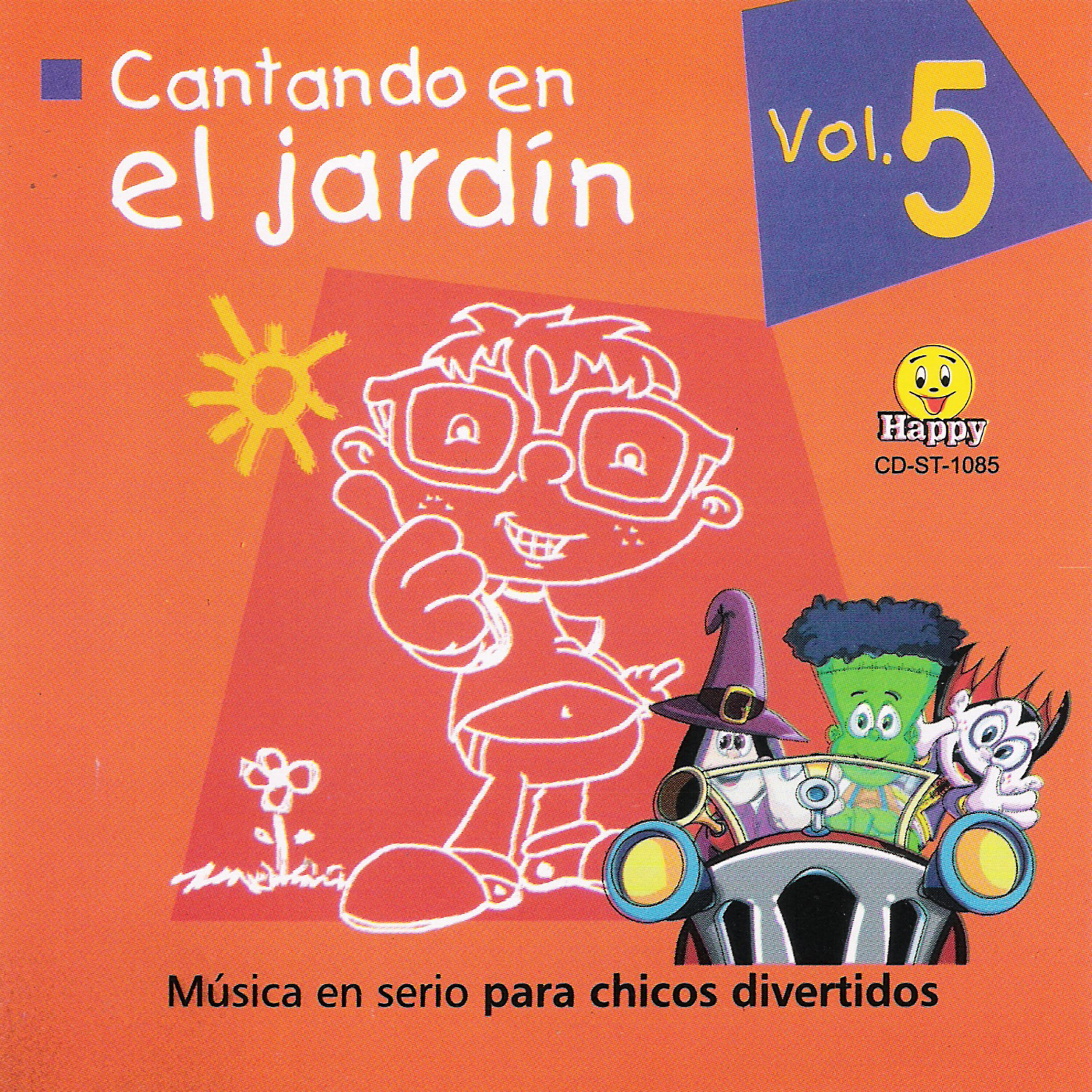 Релиз Cantando en el Jardín: Música en Serio para Chicos Divertidos, Vol. 5