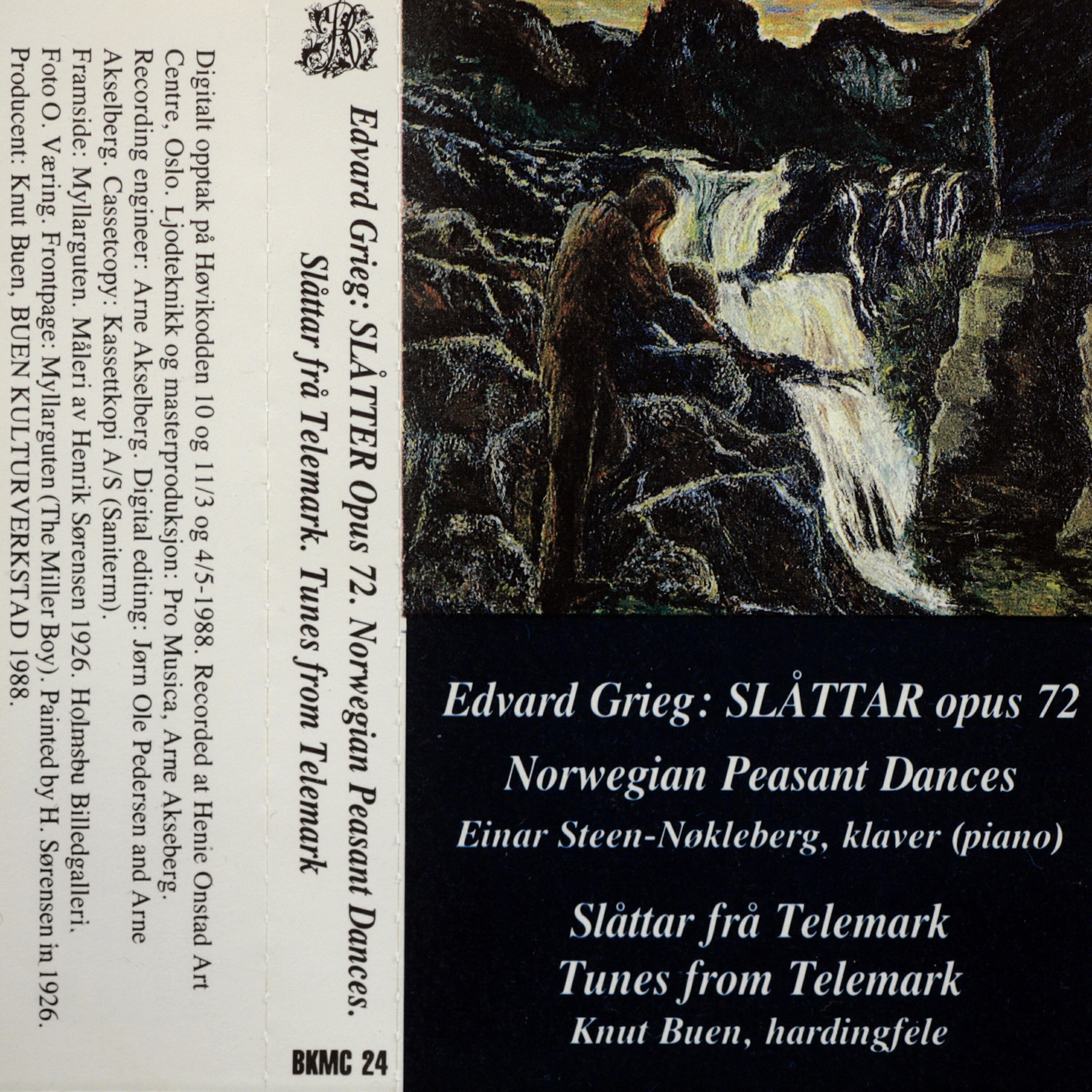 Релиз Edvard Grieg - Edvard Grieg: Slåttar Opus 72. Slåttar Frå Telemark.
