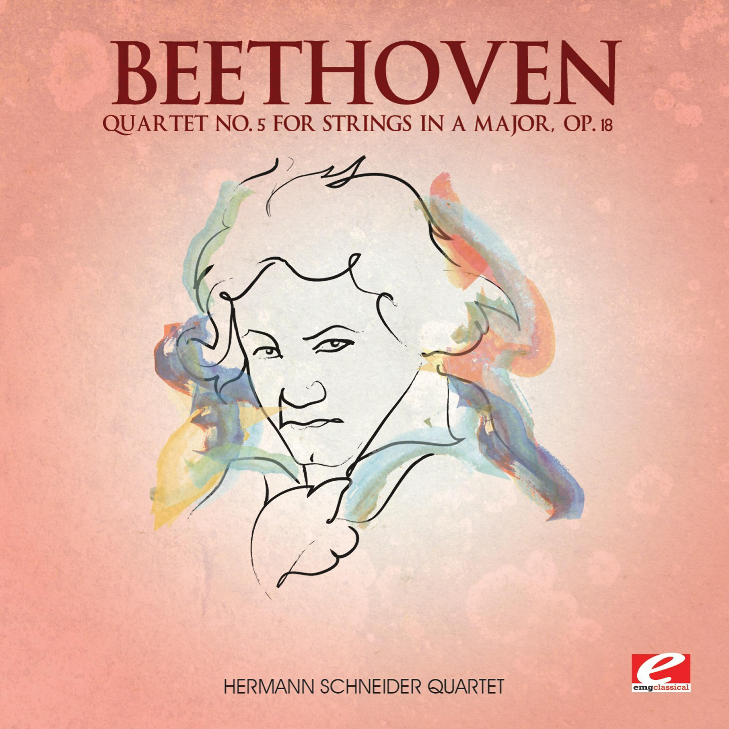 Релиз Beethoven: Quartet No. 5 for Strings in A Major, Op. 18 (Digitally Remastered)