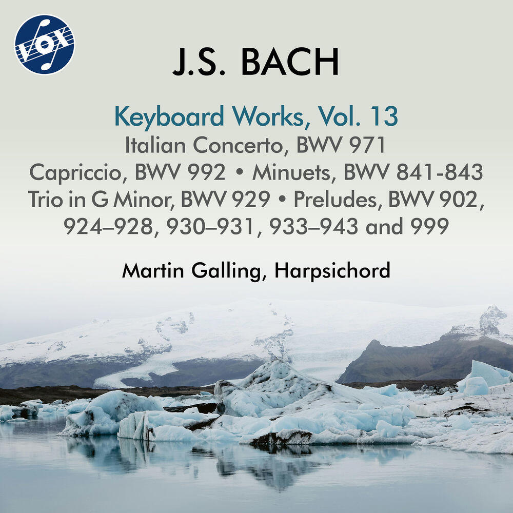 Релиз J.S. Bach: Keyboard Works, Vol. 13