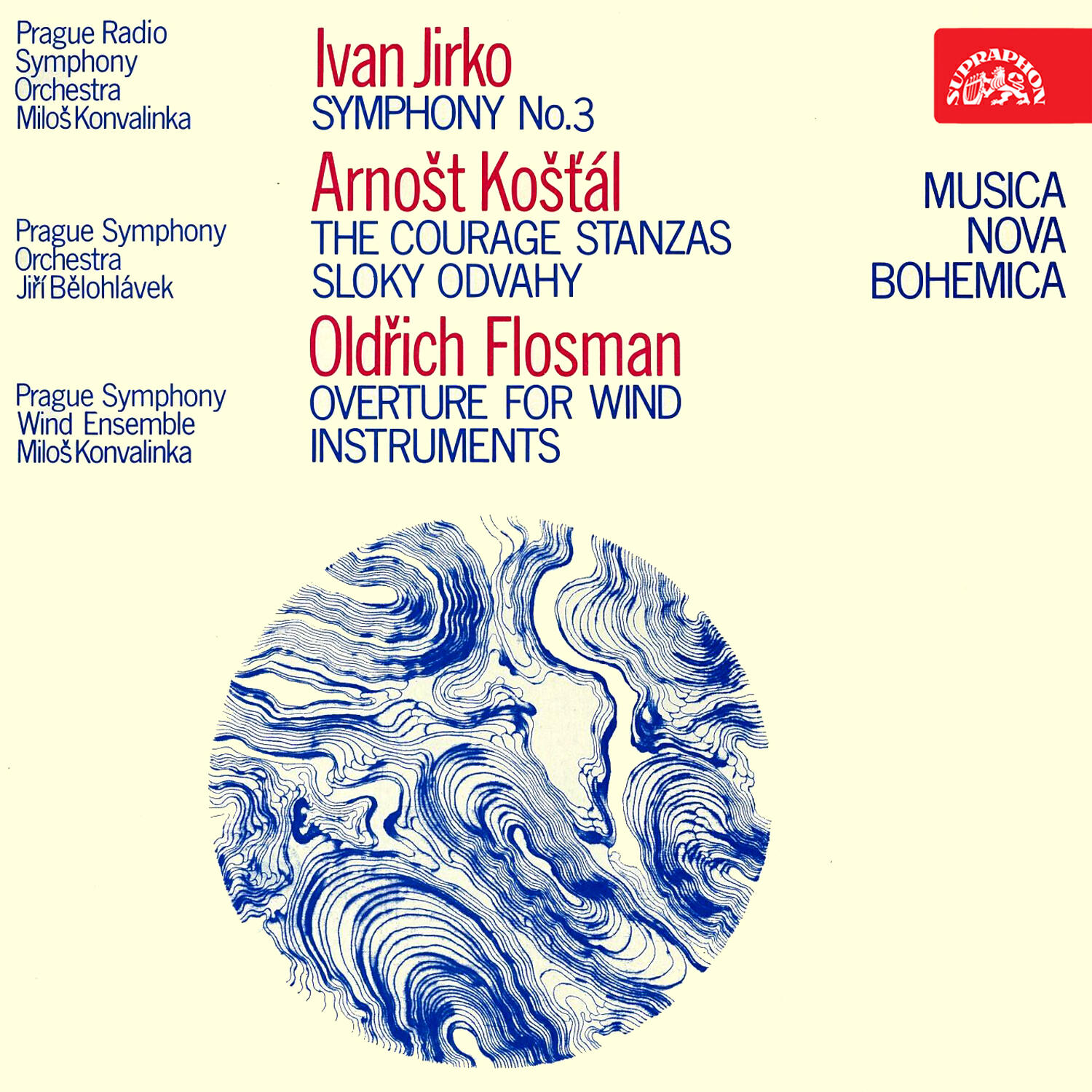 Релиз Ivan Jirko: Symphony No. 3 - Arnošt Košťál: The Courage Stanzas - Oldřich Flosman: Ouverture for Wind Instruments
