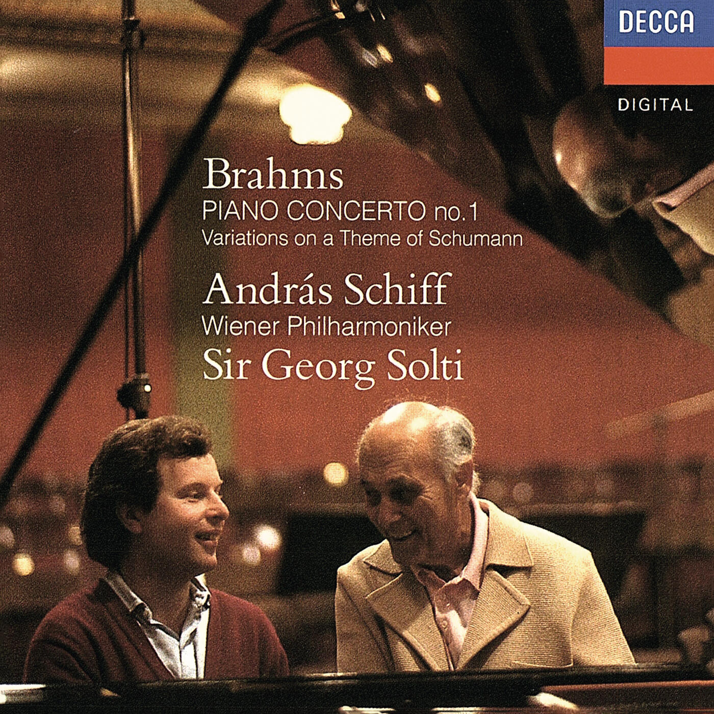 Релиз Brahms: Piano Concerto No. 1; Variations on a Theme by Schumann