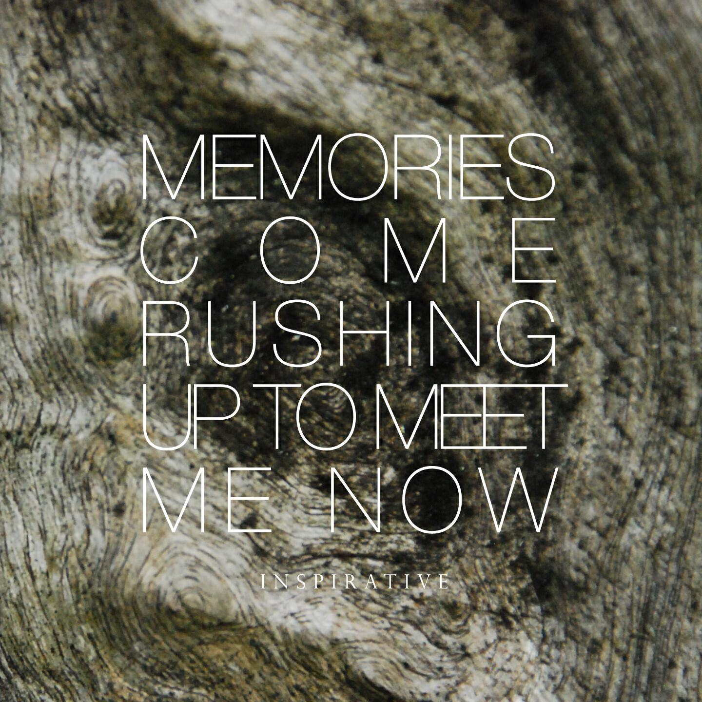 Релиз Memories Come Rushing up to Meet Me Now