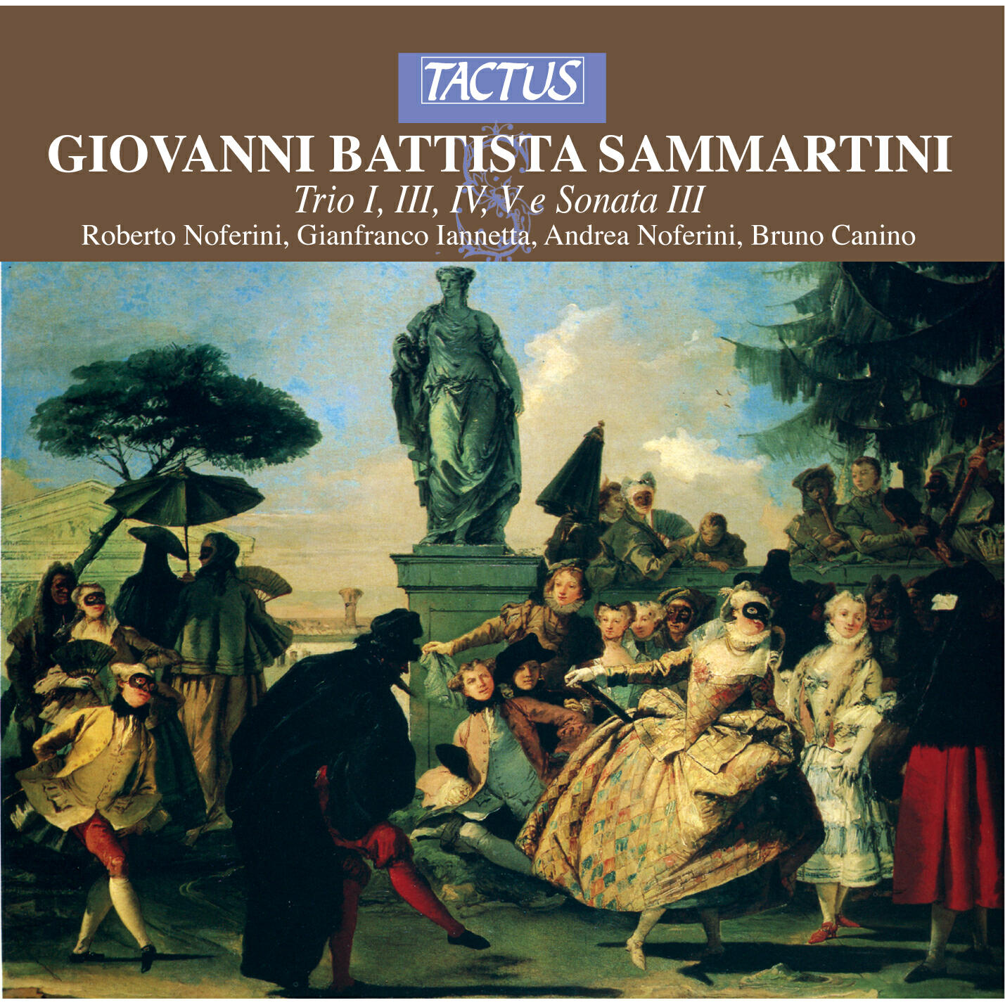 Релиз Sammartini: Trio I, III, IV, V & Sonata III