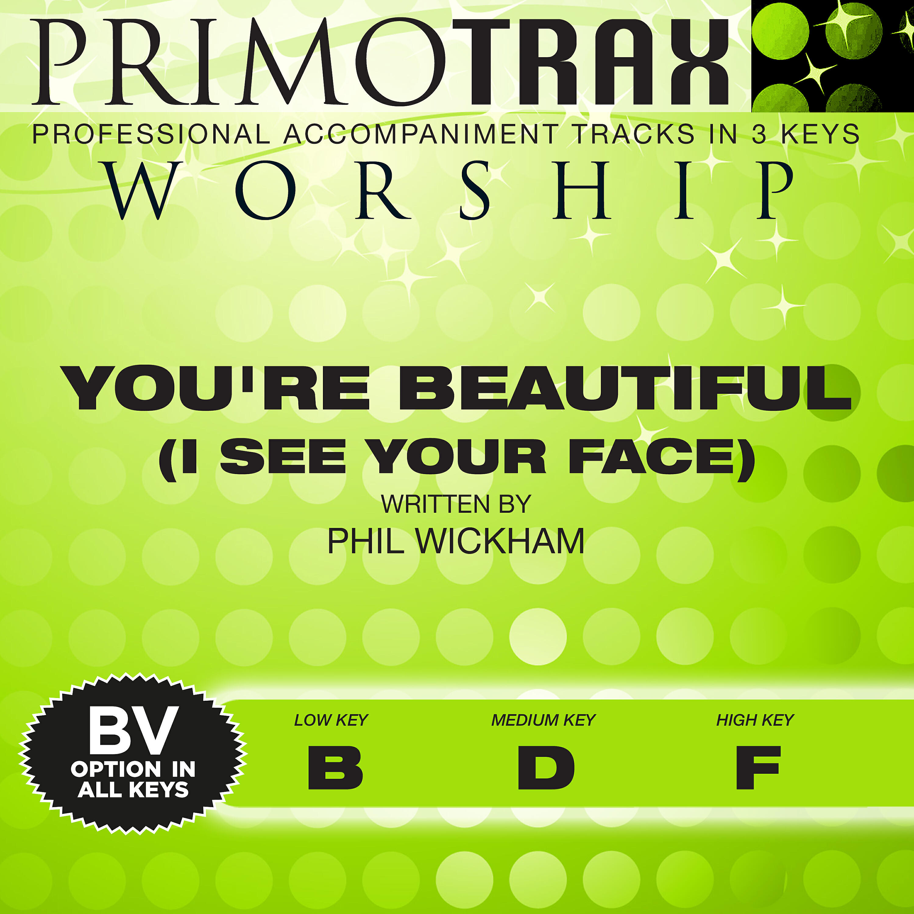 Релиз You're Beautiful (Performance Tracks) - EP