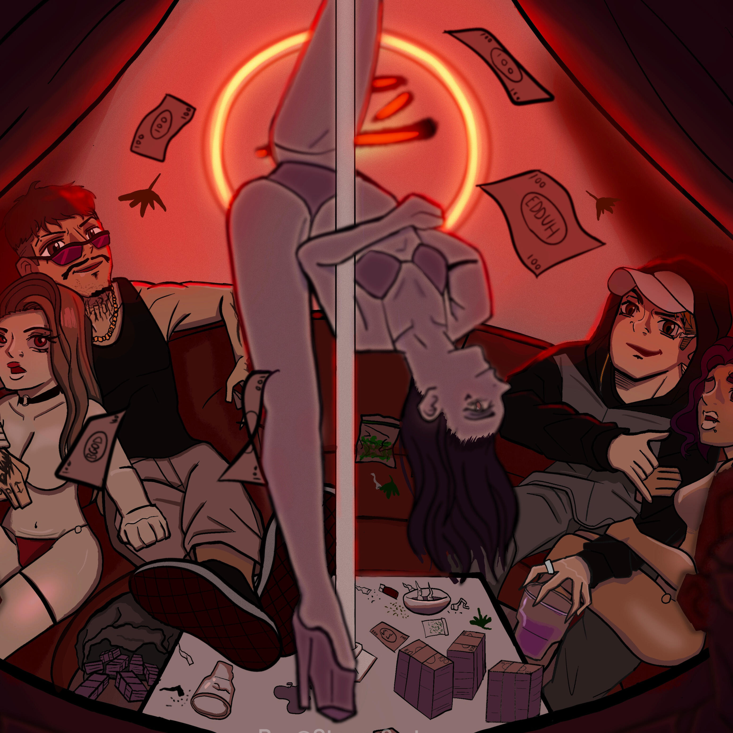 Релиз Fama, Ganja, Money & Hoes