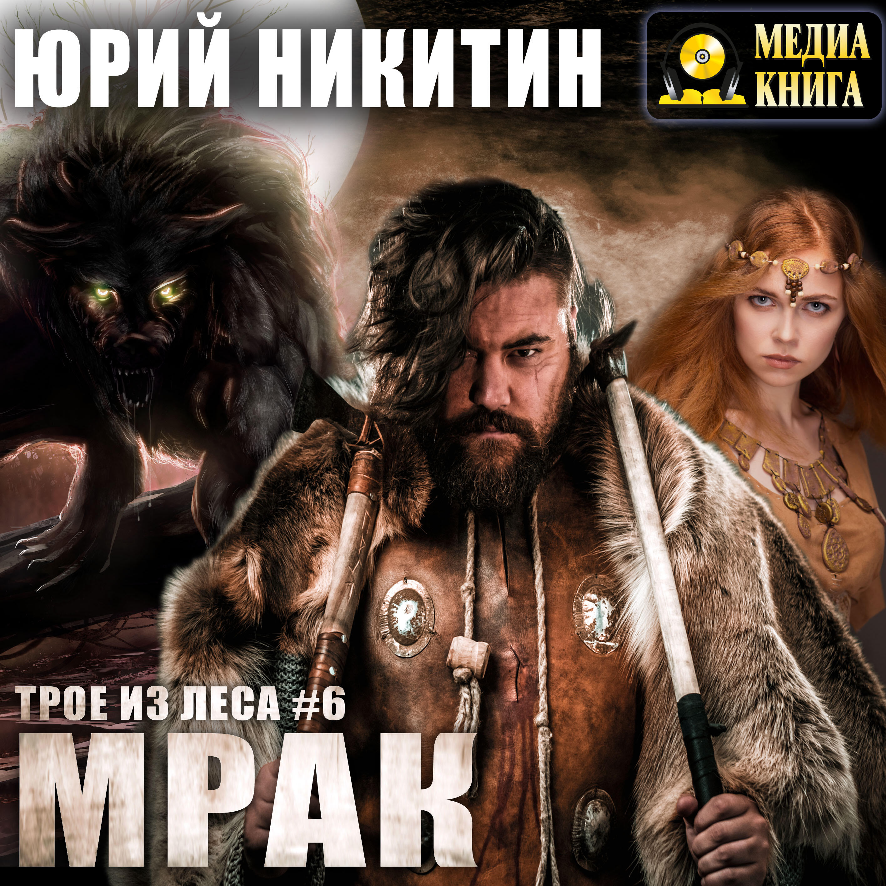 Книга Мрак. Серия "Трое из леса". Книга #6