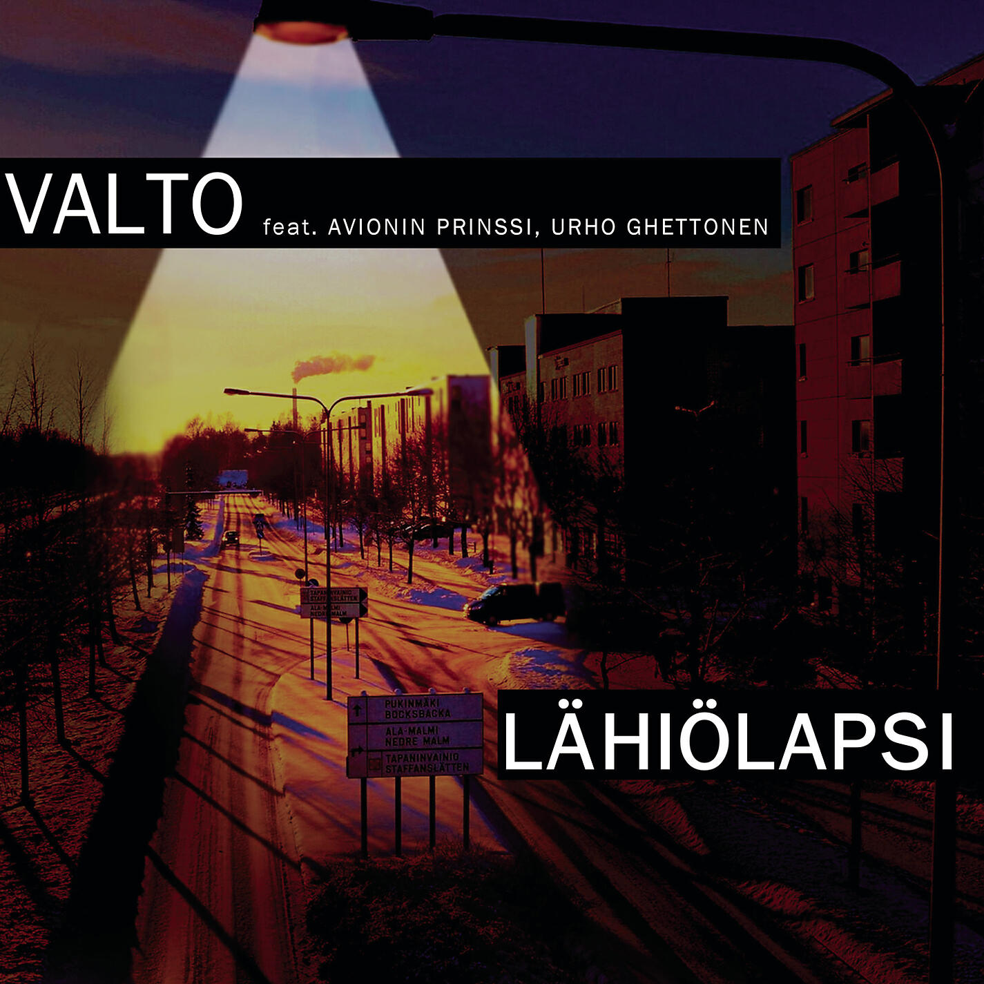 Релиз Lähiölapsi (feat. Avionin Prinssi & Urho Ghettonen)
