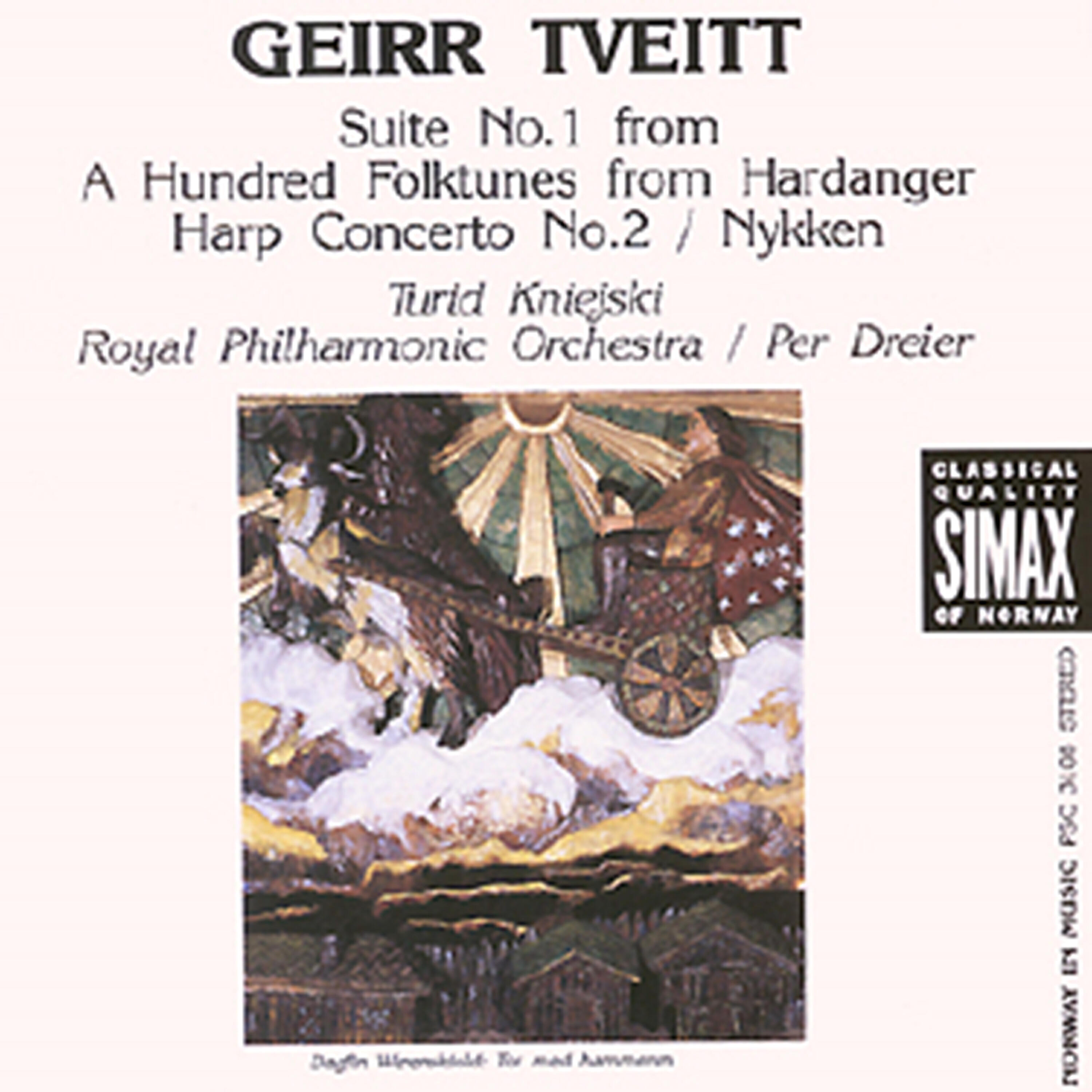 Релиз Geirr Tveitt: Suite No.1; Harp Concerto; Nykken