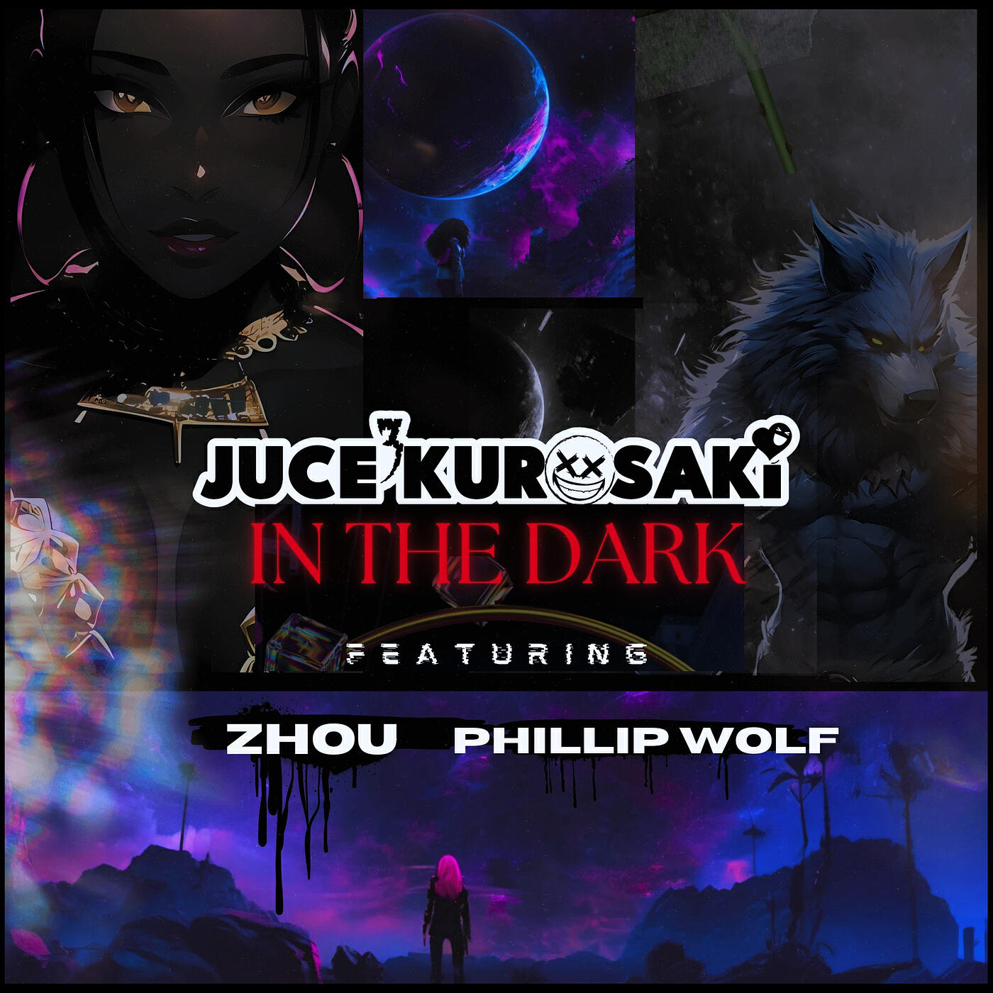 Скачать песню JUCE KUROSAKI, Zhou, Phillip Wolf - In the Dark бесплатно в MP3 для Android и iOS