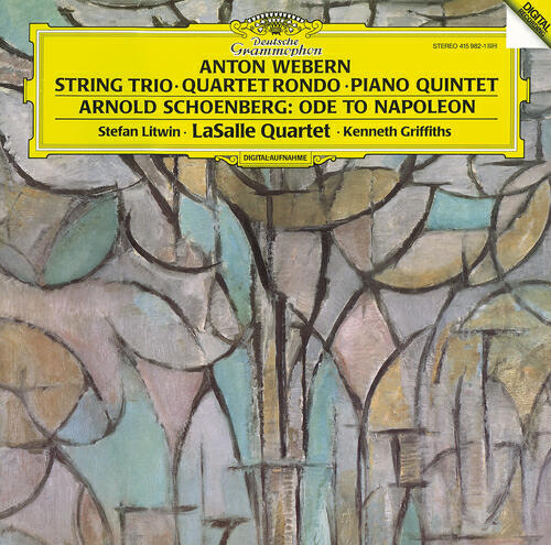 Релиз Schoenberg: Ode to Napoleon; Webern: String Trio