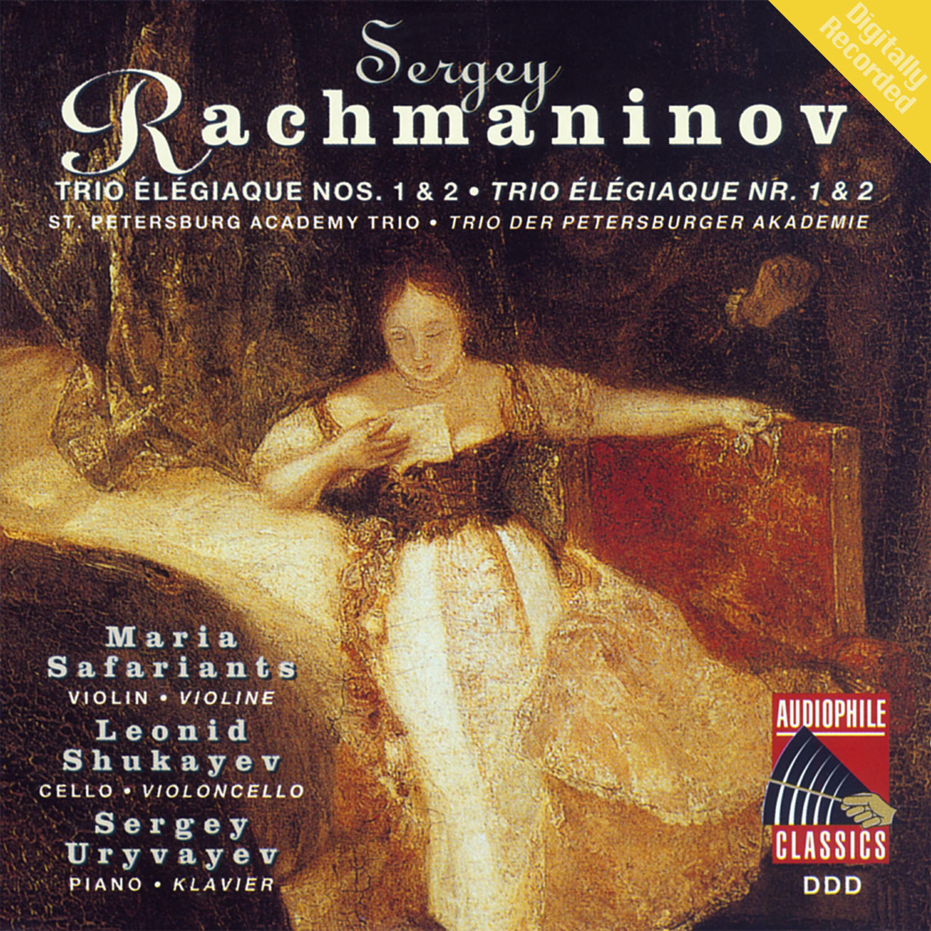 Релиз Rachmaninoff: Trio elegiaque Nos. 1 & 2