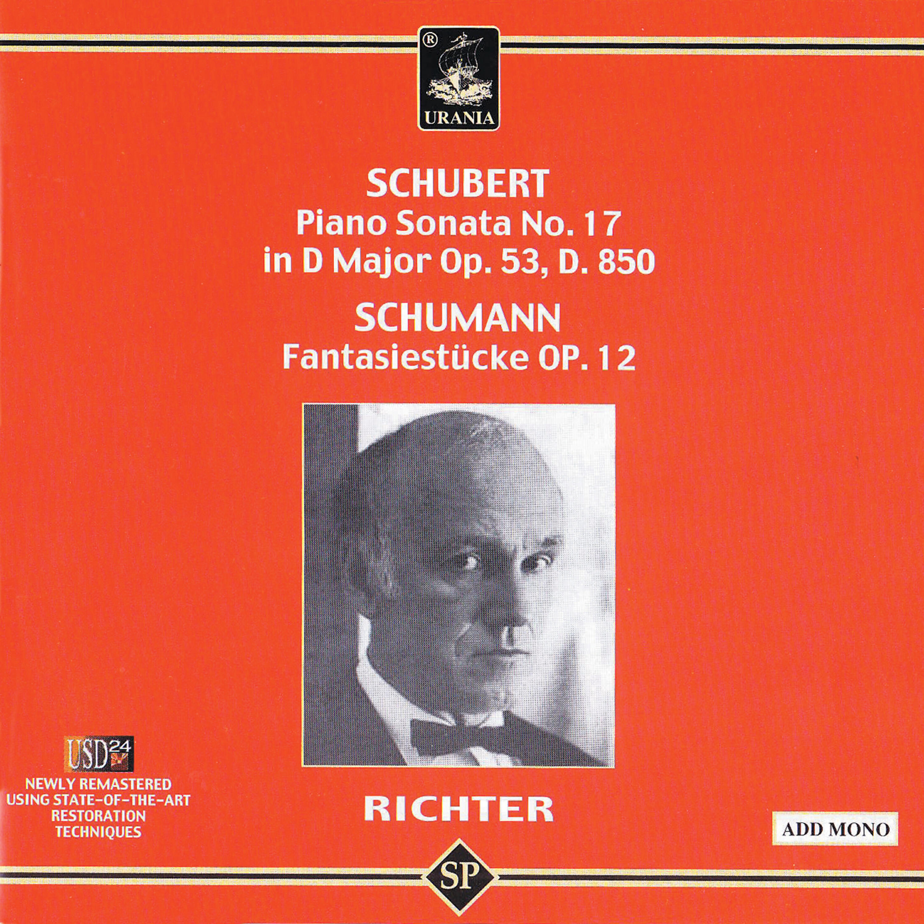 Релиз Schubert: Piano Sonata No. 17 - Schumann: Fantasiestücke Op. 12