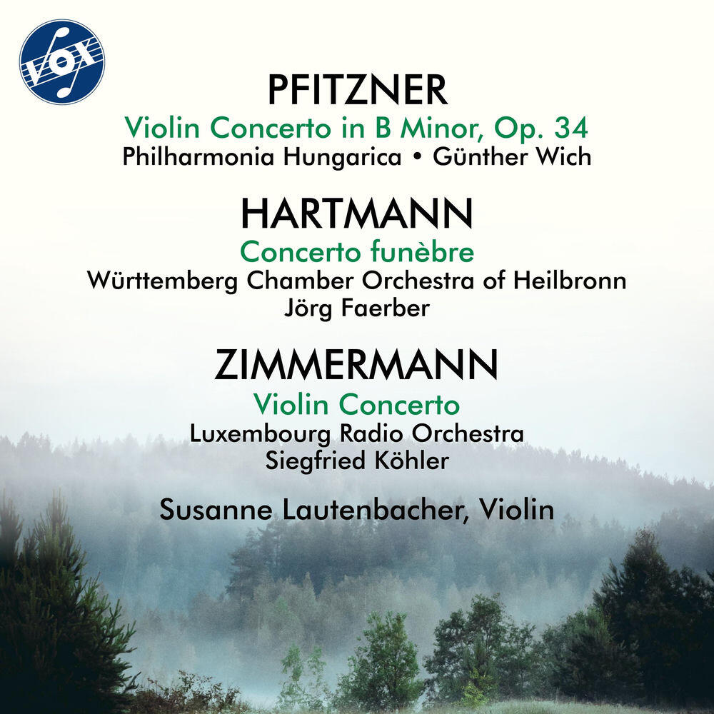 Релиз Pfitzner, Hartmann & Zimmermann: Concertos