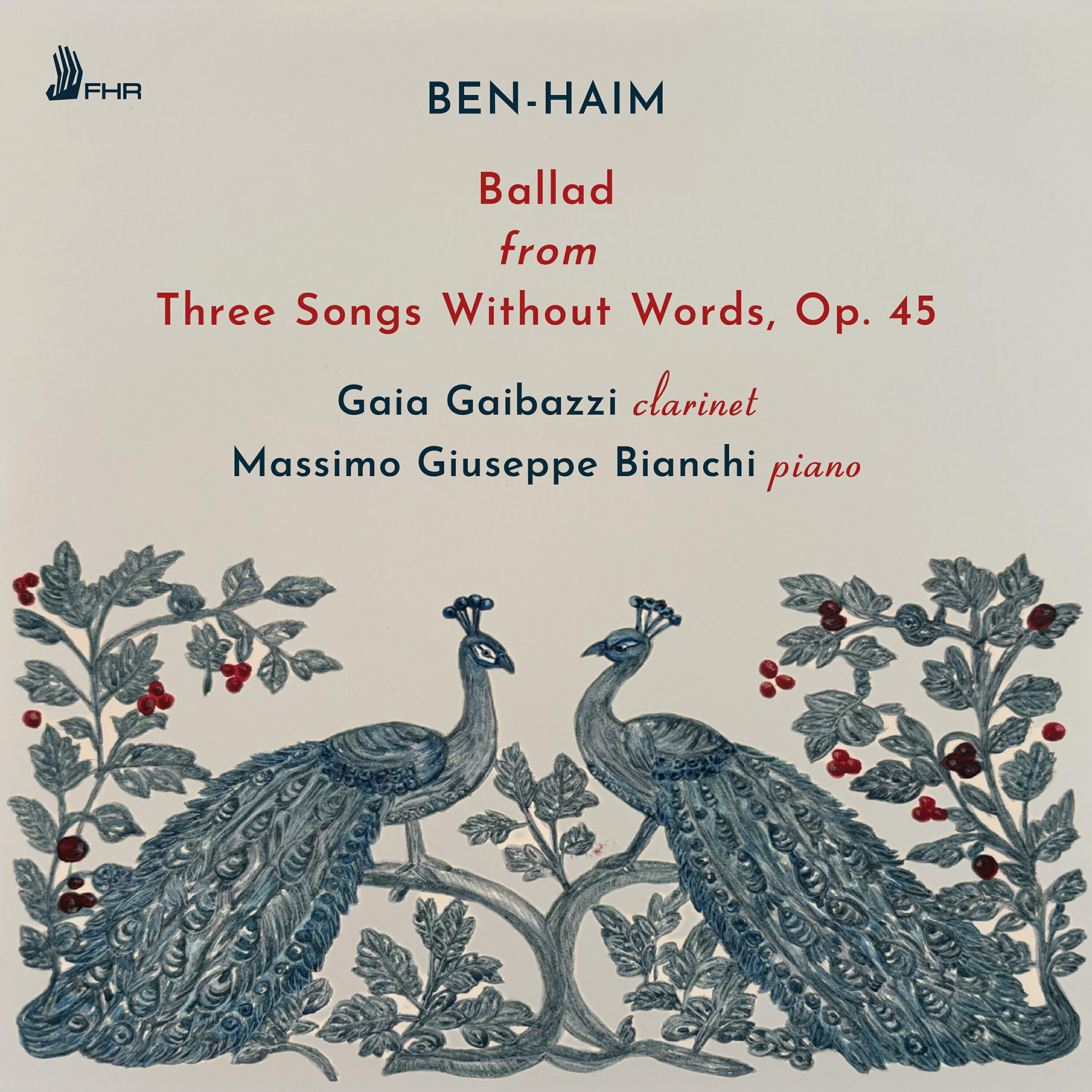 Релиз BEN-HAIM: Ballad from Three Songs Without Words, Op. 45