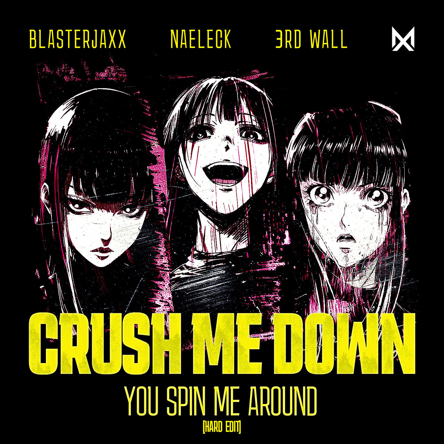 Релиз Crush Me Down (You Spin Me Around) [Hard Edit]
