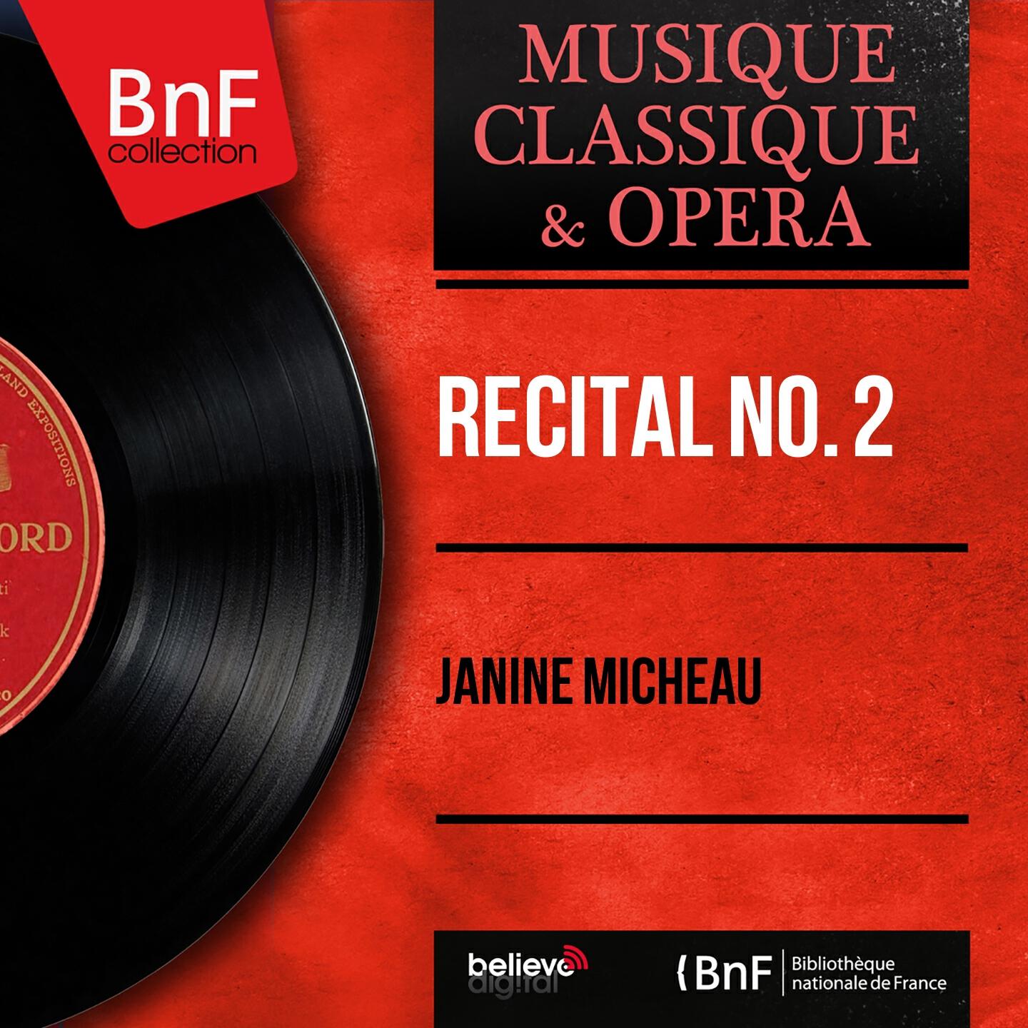 Релиз Récital no. 2 (Mono Version)