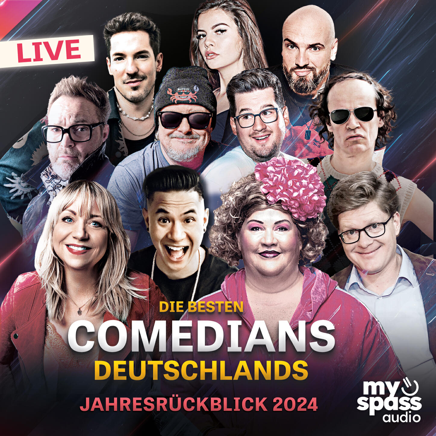 Релиз Die besten Comedians Deutschlands 2024 - Jahresrückblick (Live)
