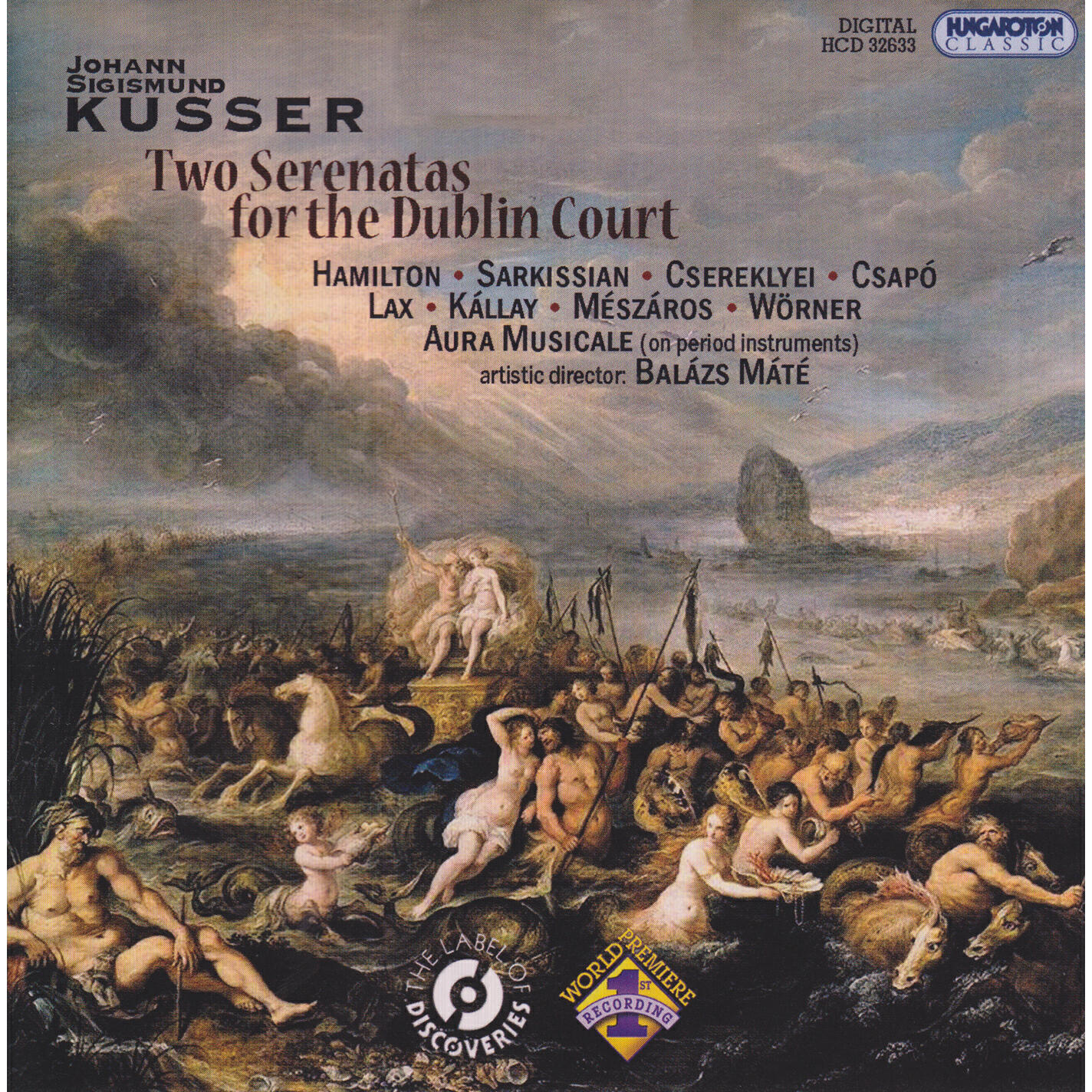 Релиз Kusser: 2 Serenatas for the Dublin Court