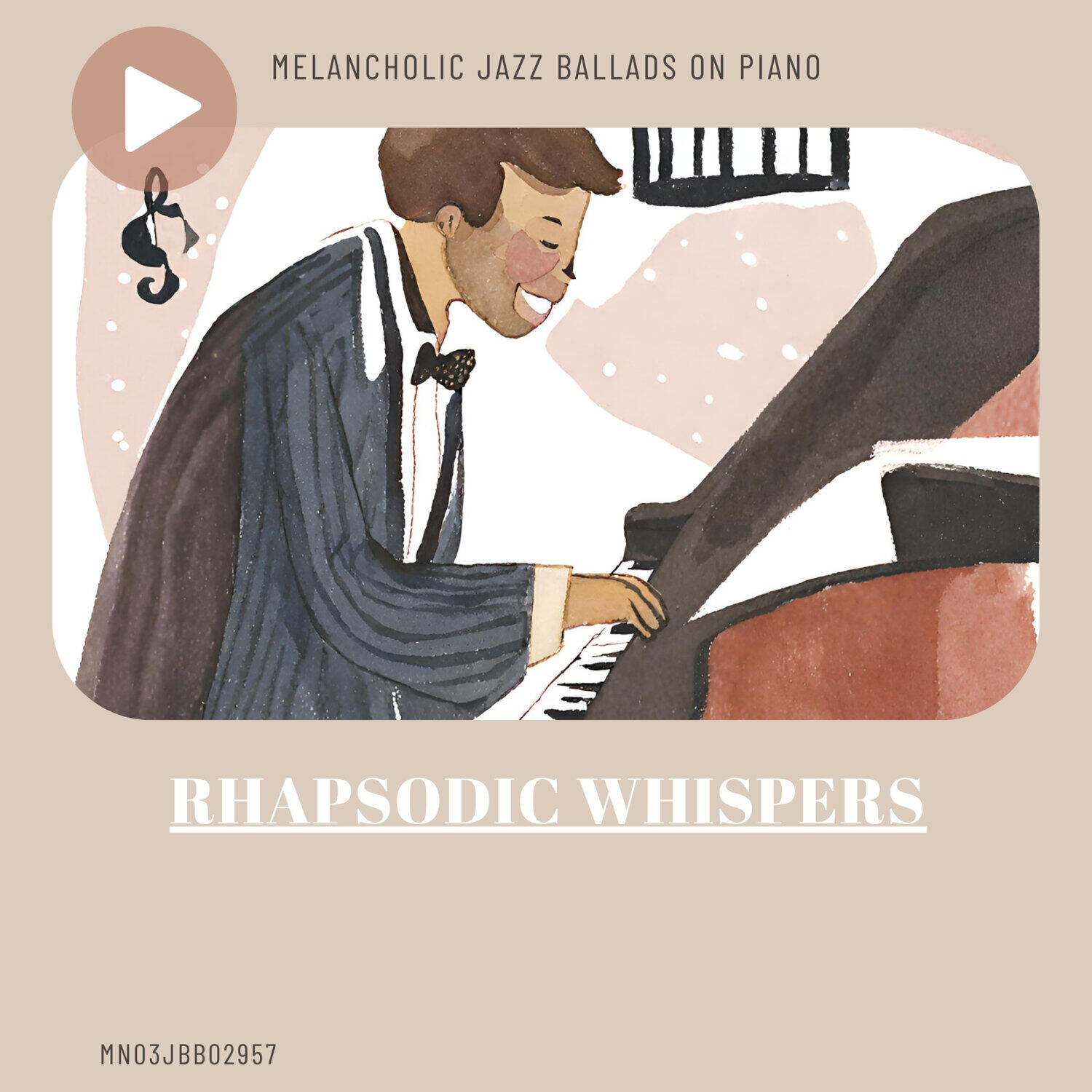 Релиз Rhapsodic Whispers: Melancholic Jazz Ballads on Piano
