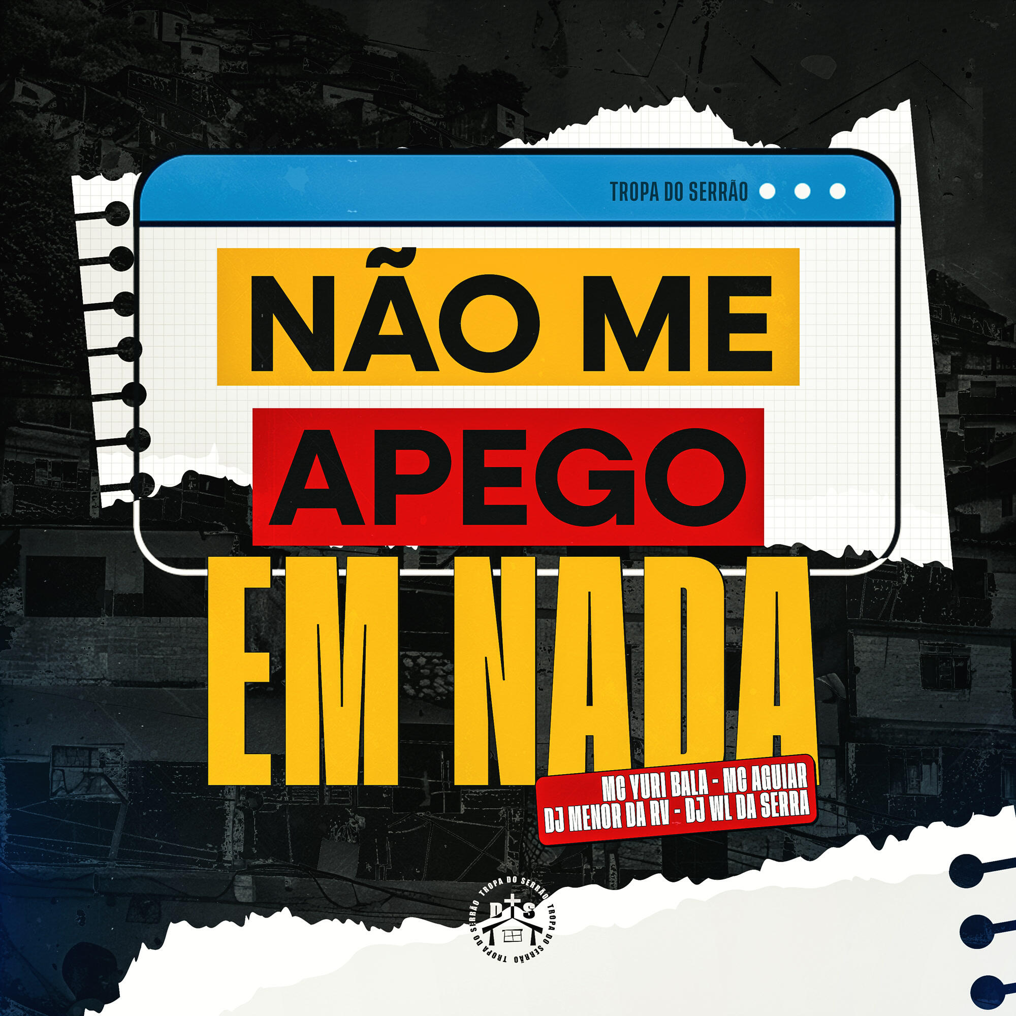 Релиз Não me Apego em Nada