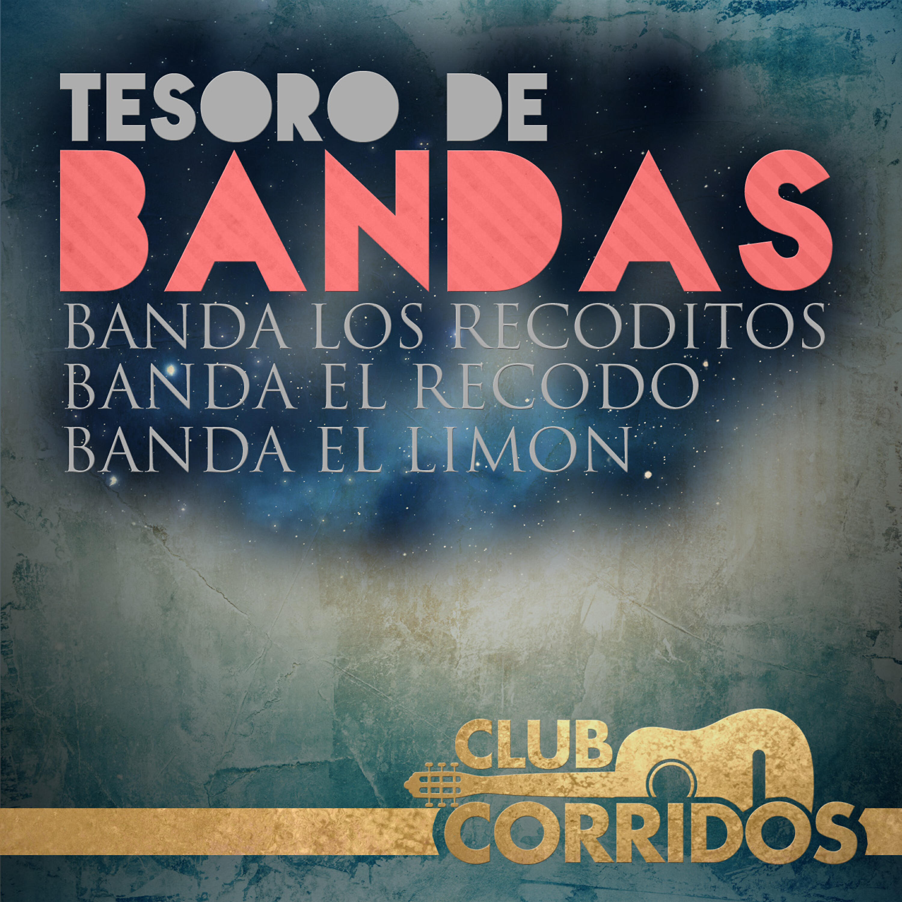 Релиз Club Corridos: Tesoro de Bandas - Banda el Recodo, Banda los Recoditos, Banda el Limon