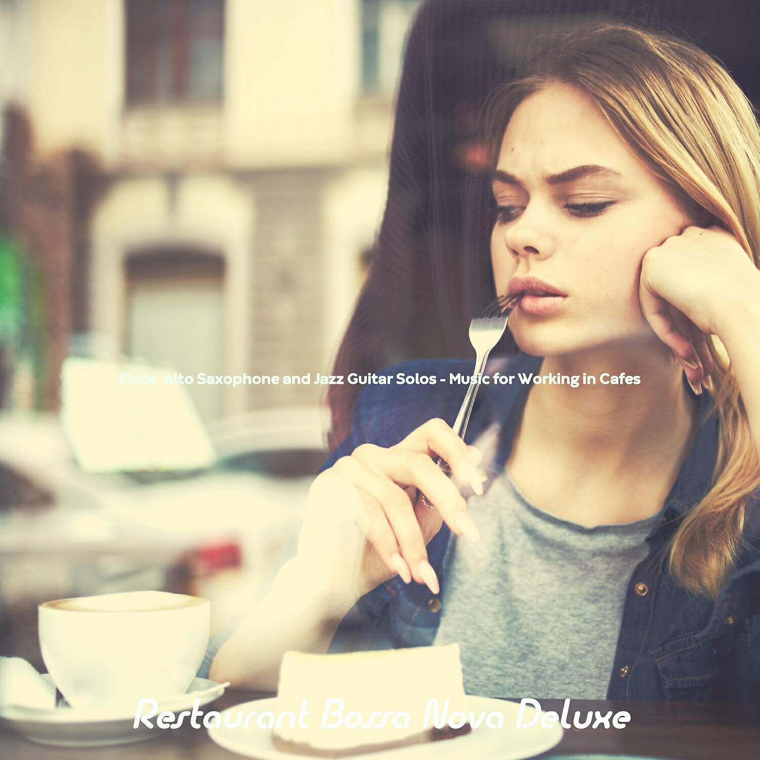 Релиз Flute, Alto Saxophone and Jazz Guitar Solos - Music for Working in Cafes