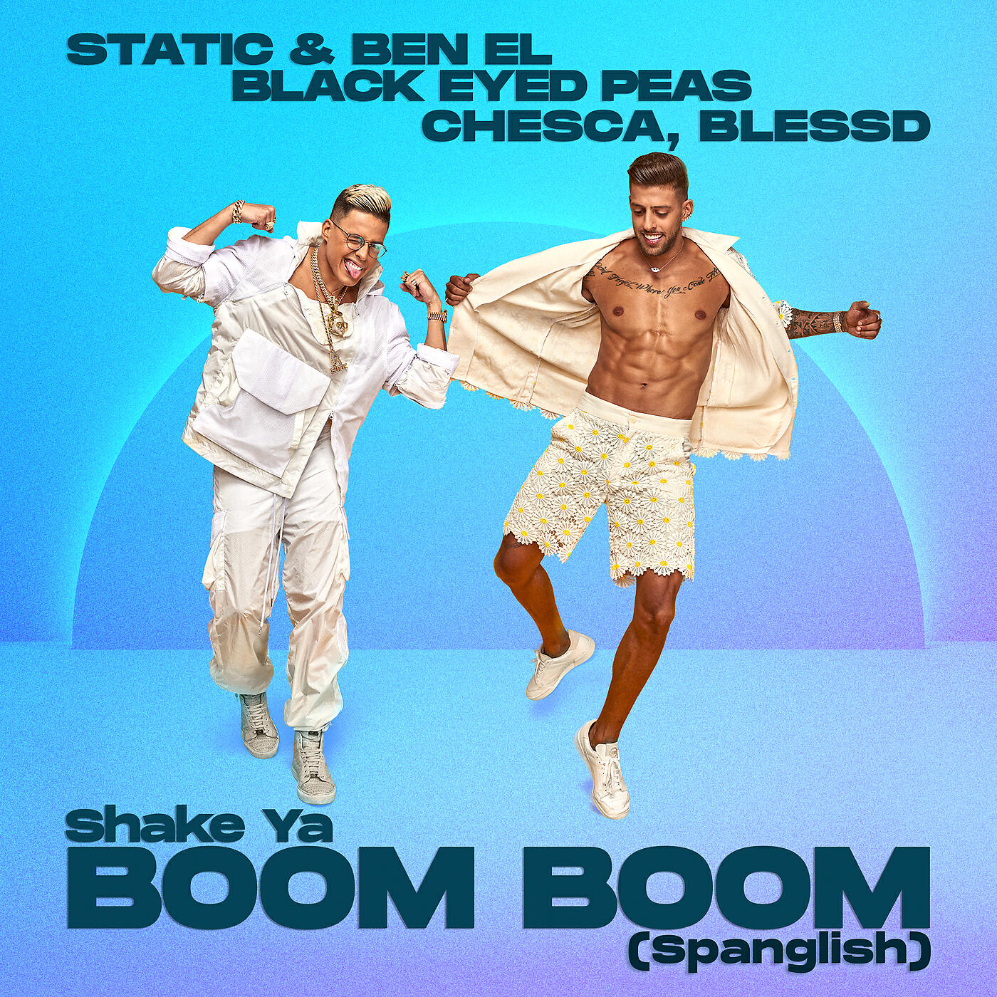 Скачать песню Static & Ben El, Chesca, Blessd, Black  Eyed Peas - Shake Ya Boom Boom (Spanglish) бесплатно в MP3 для Android и iOS
