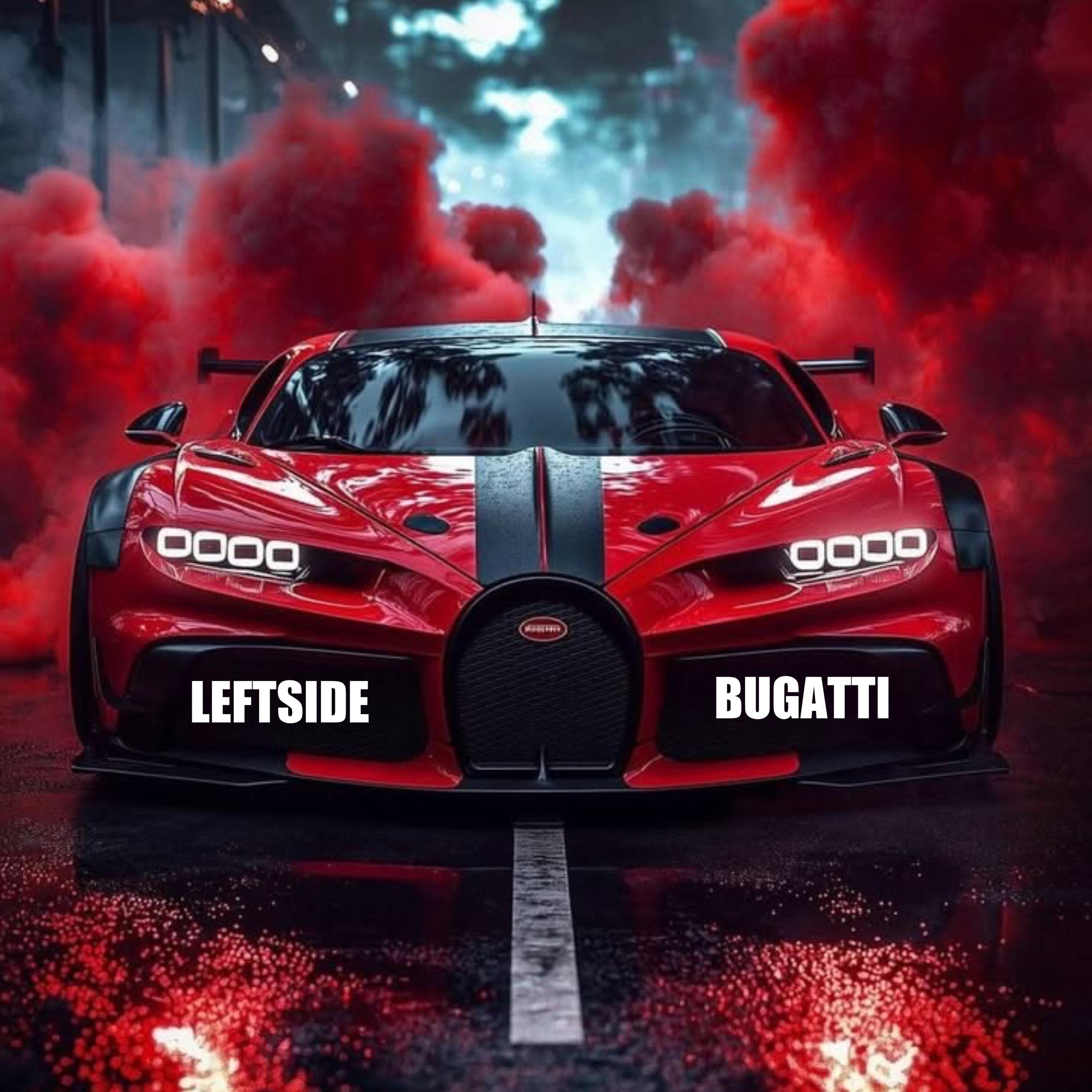 Релиз Bugatti