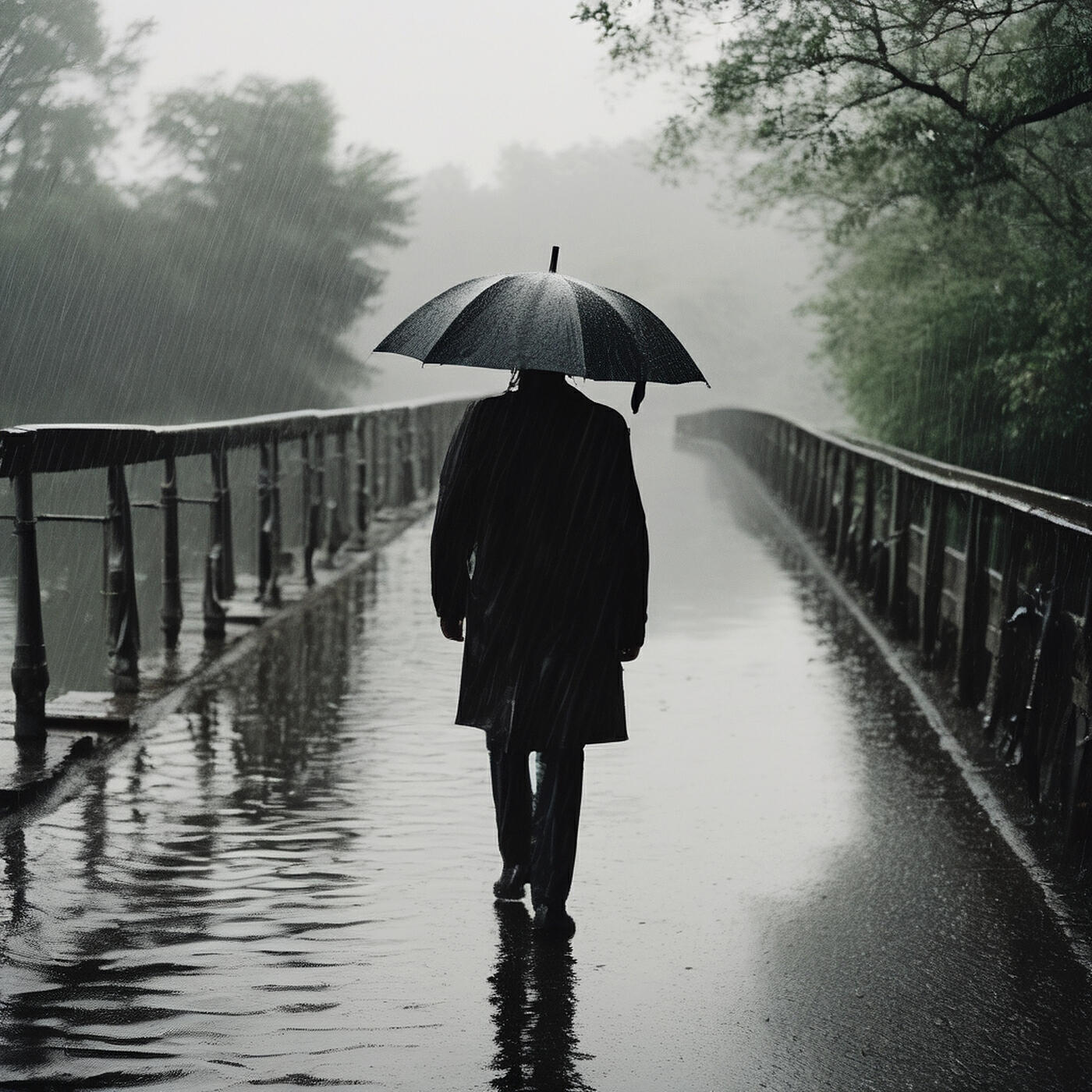 Релиз Leaving the Old Stone Bridge at Dawn