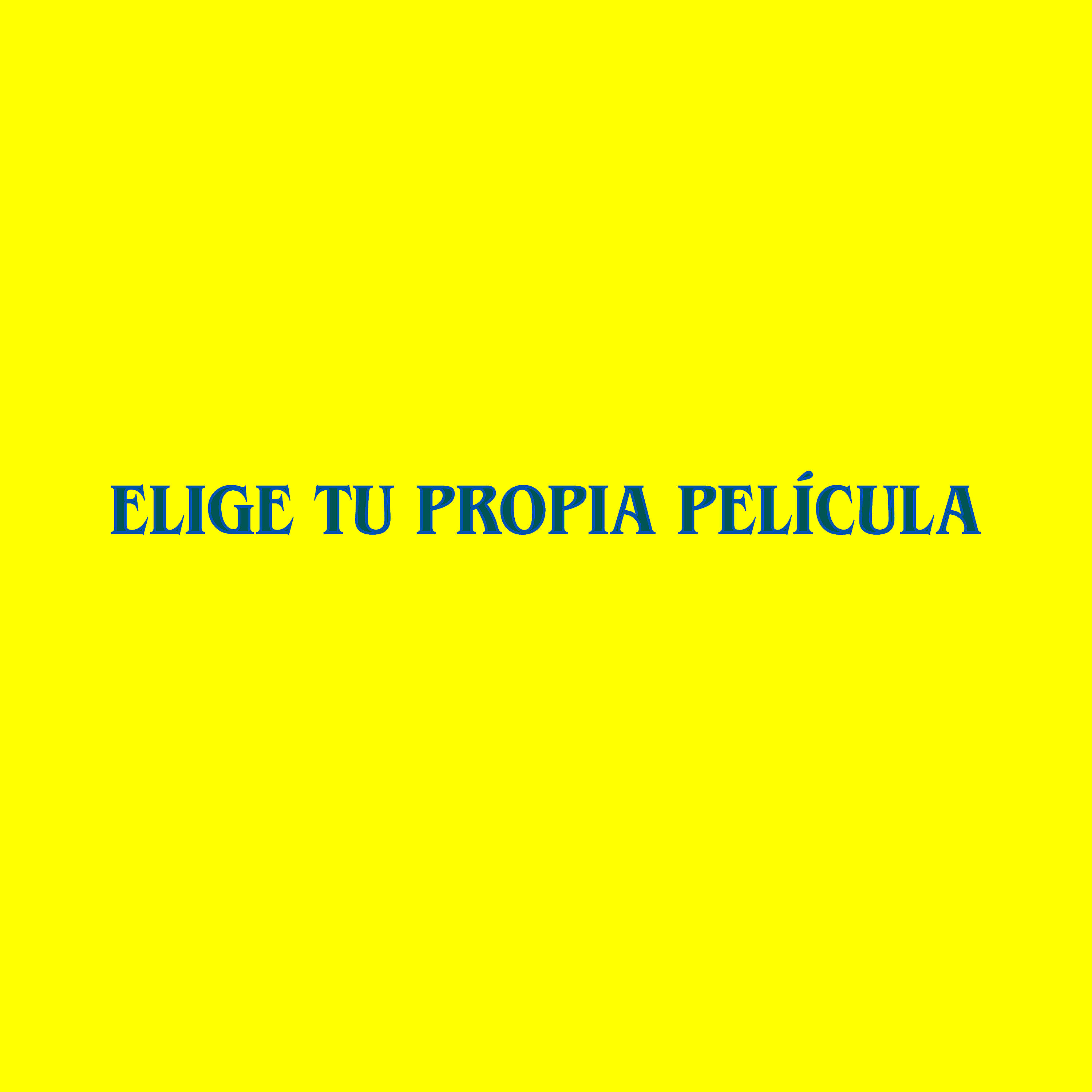 Релиз Elige tu propia película