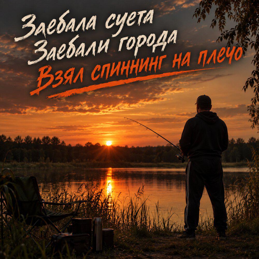 Релиз Заебала суета, заебали города — взял спиннинг на плечо