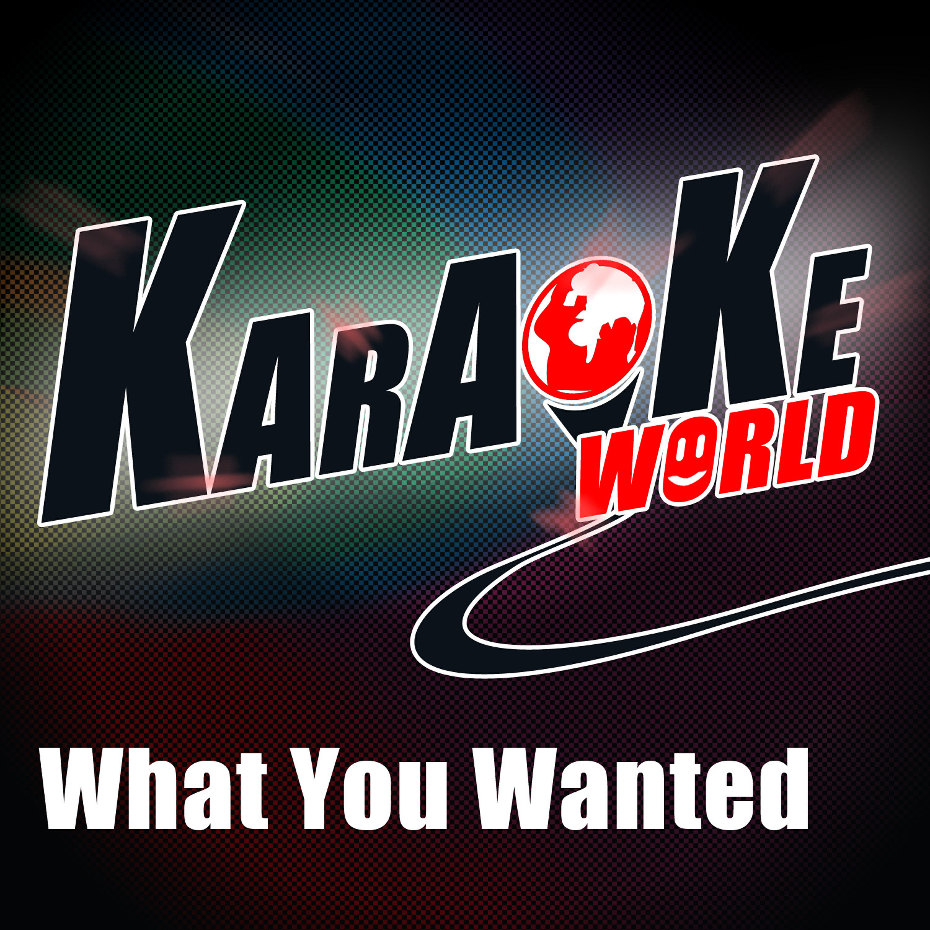 Релиз What You Wanted (Originally Performed by Onerepublic) [Karaoke Version]