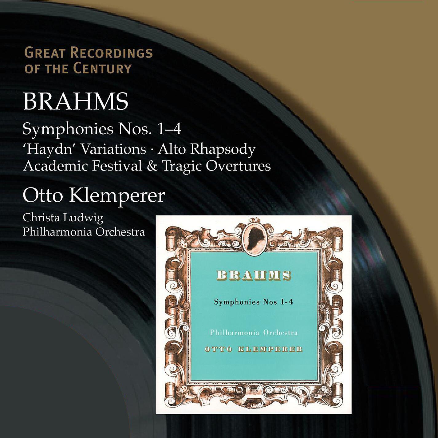 Релиз Brahms: Symphonies Nos. 1-4