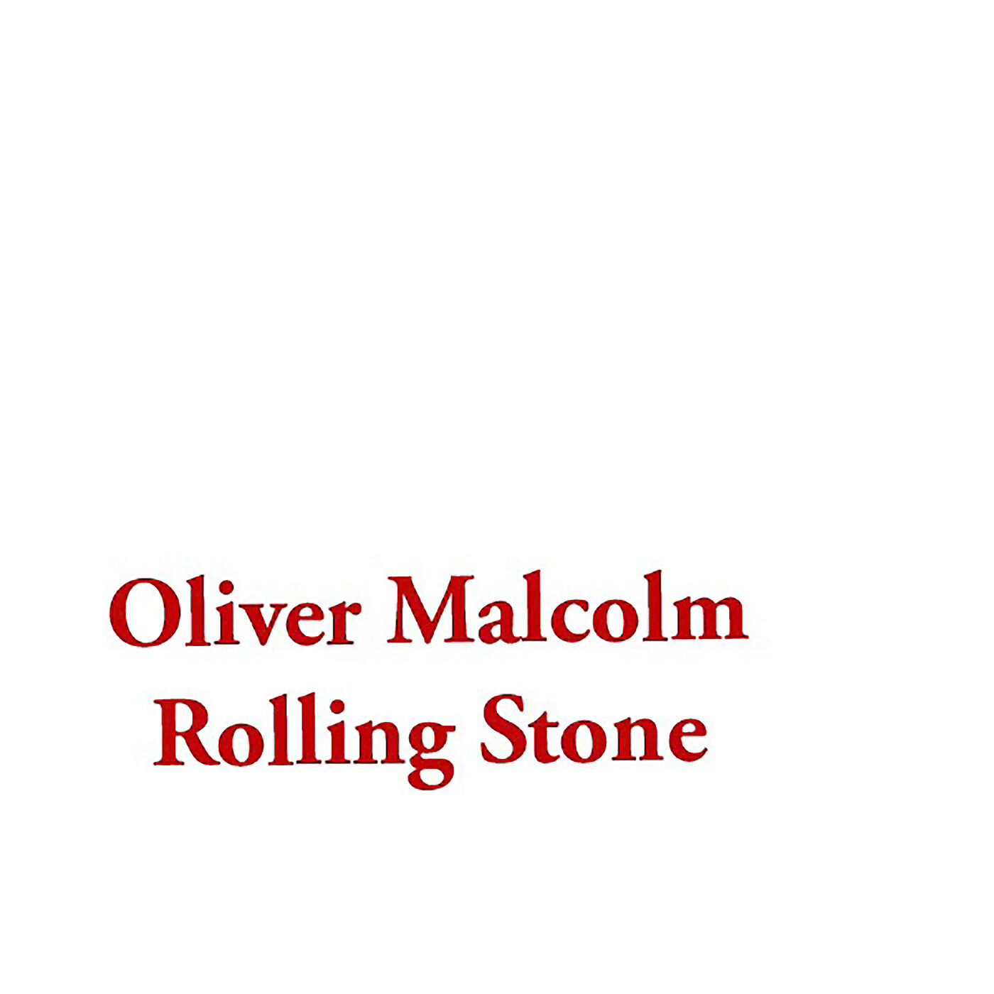 Релиз Rolling Stone