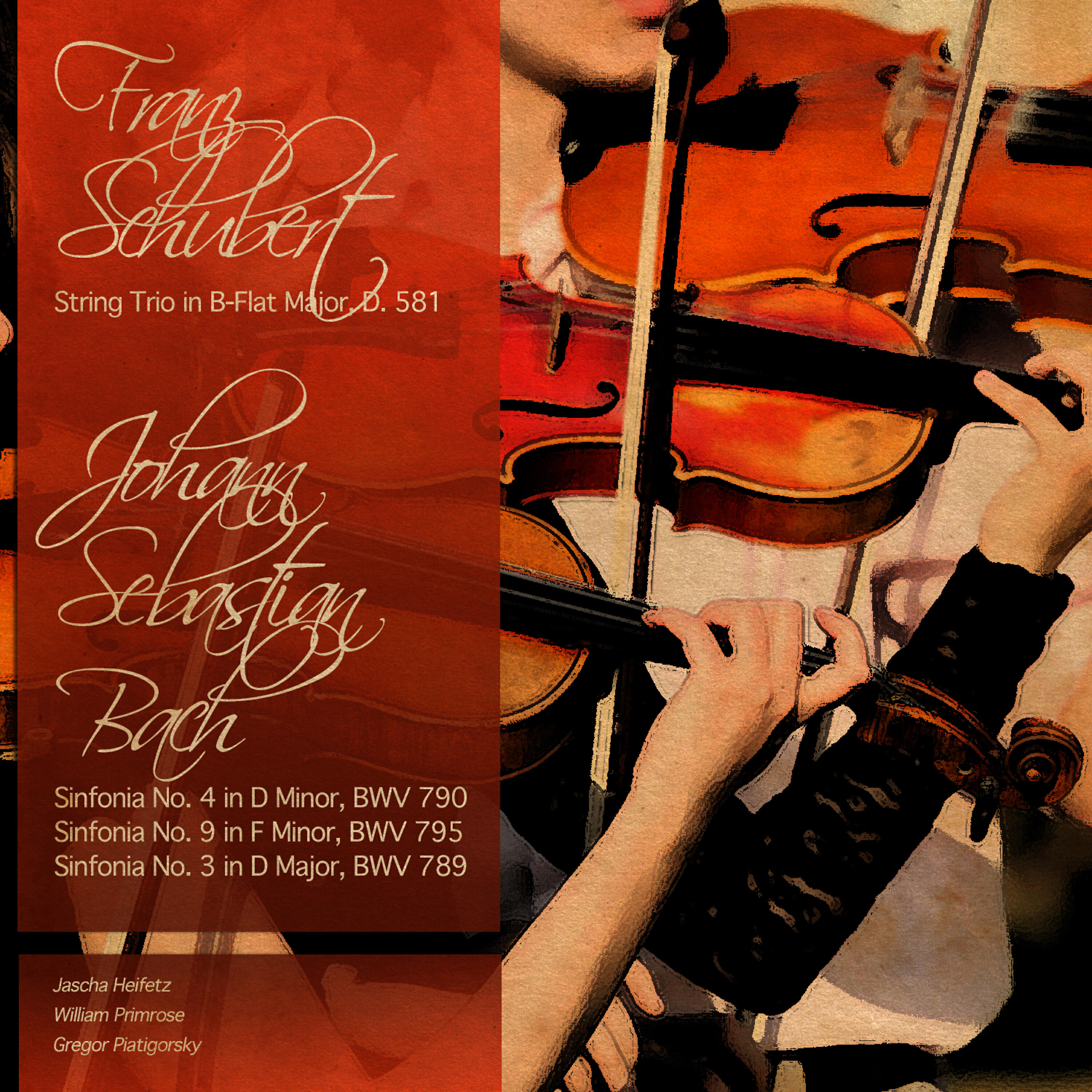 Релиз Bach & Schubert: String Trios & Sinfonias