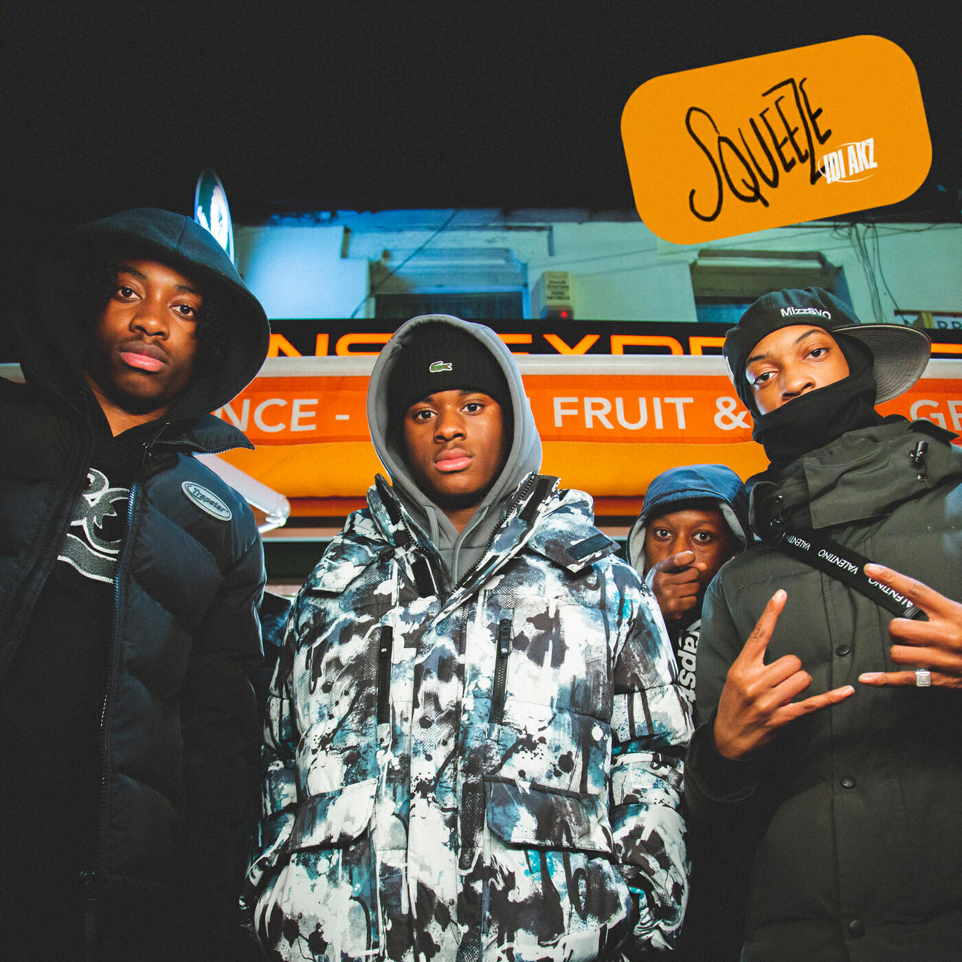 Релиз Squeeze (feat. Taifunds & Kayem2x)