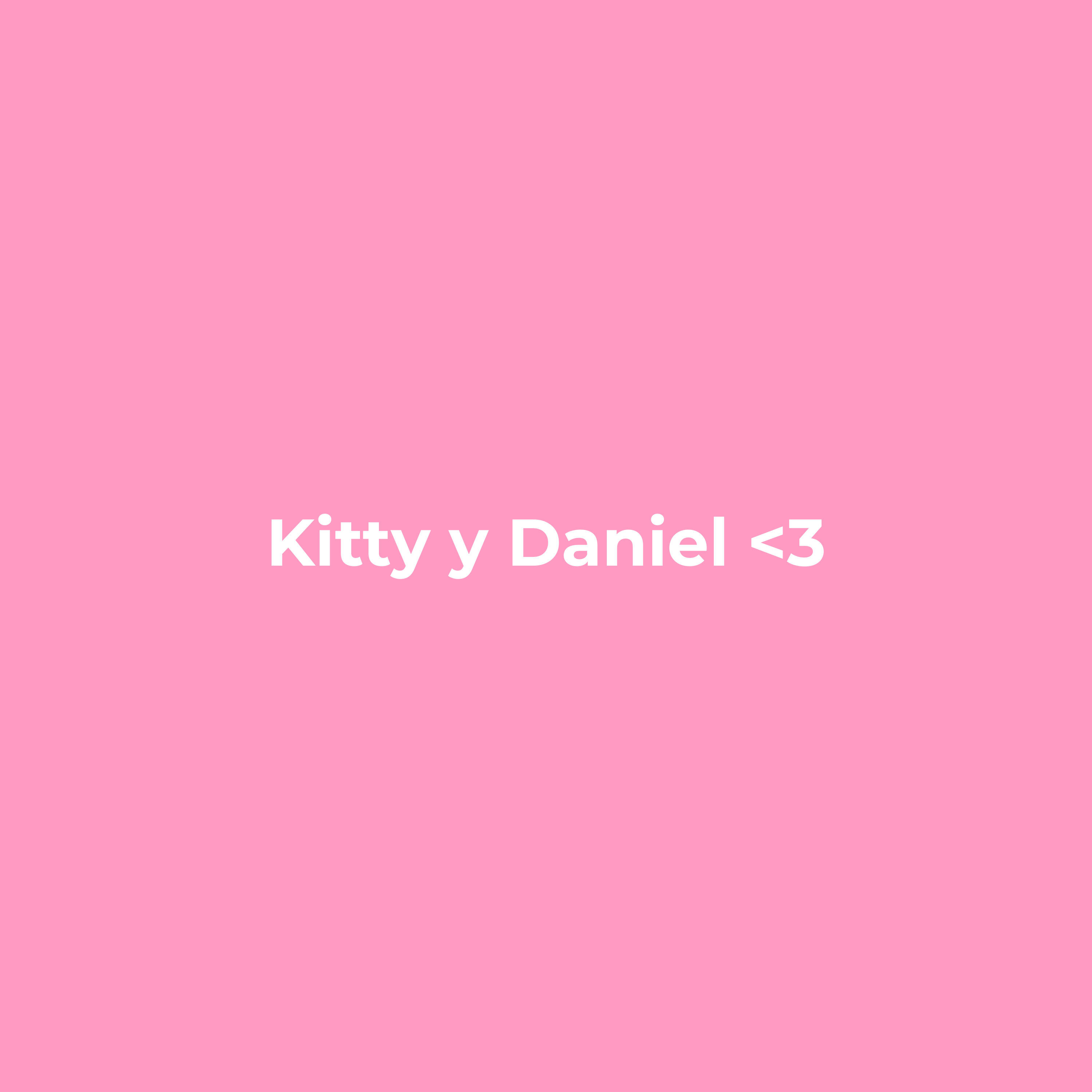 Постер альбома Kitty y Daniel
