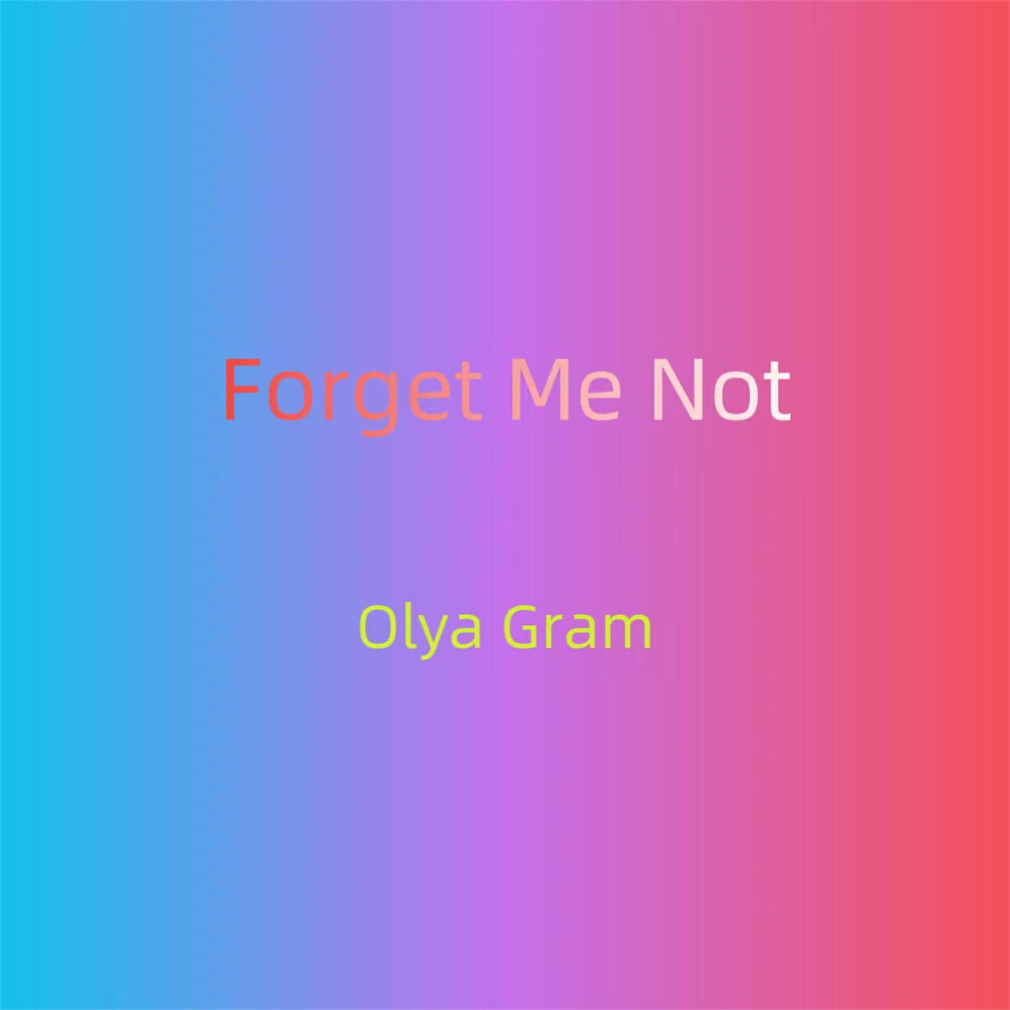 Релиз Forget Me Not