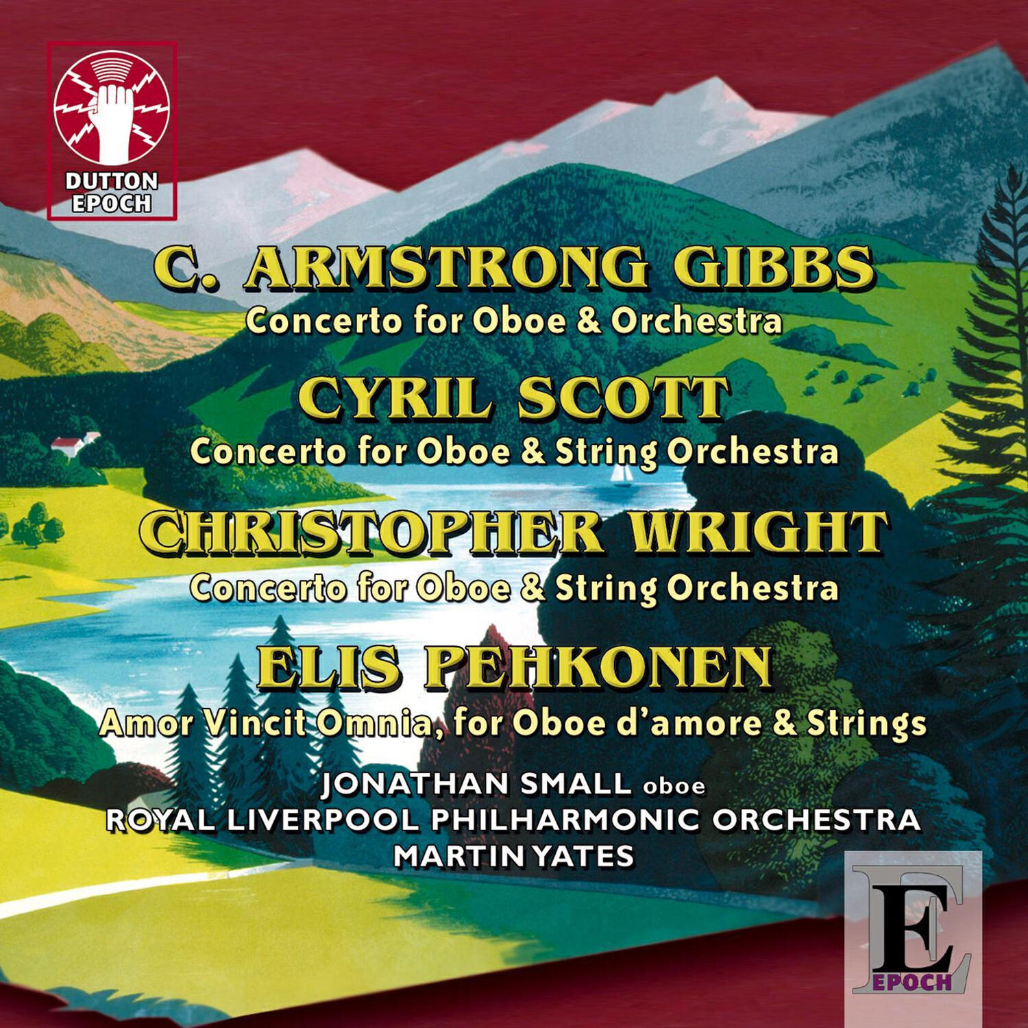 Релиз Cecil Armstrong Gibbs, Cyril Scott, Christopher Wright & Elis Pehkonen: Oboe Concertos