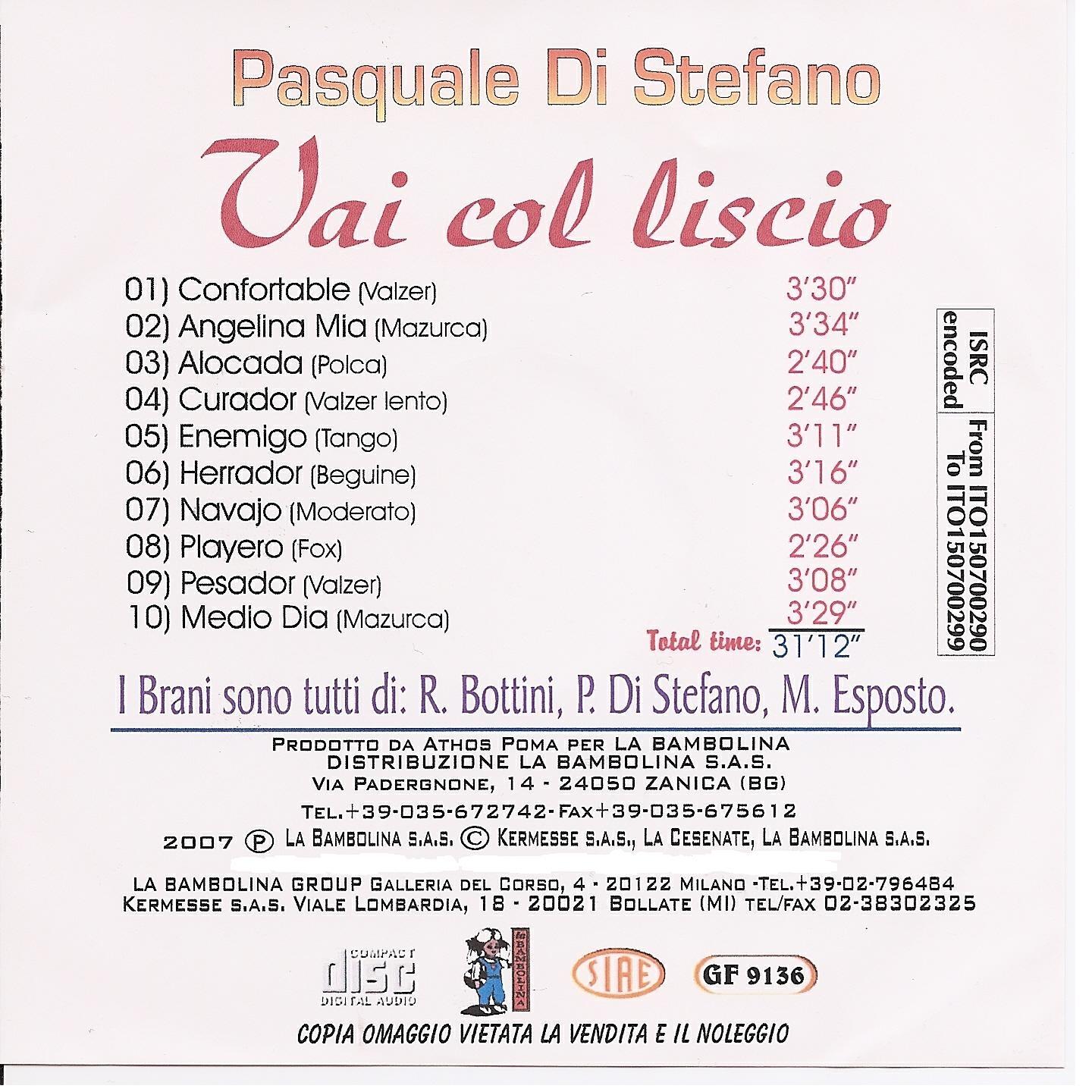 Релиз Vai Col Liscio