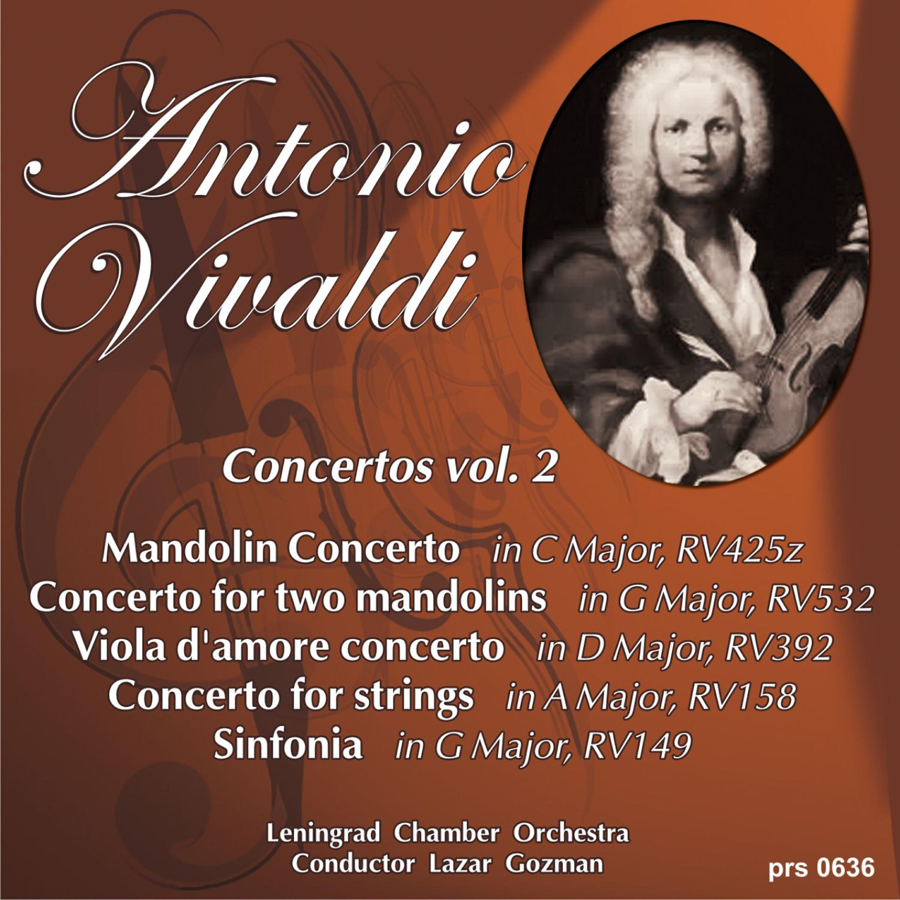 Релиз Vivaldi: Concerto for Viola d'amore in D Major, RV 392