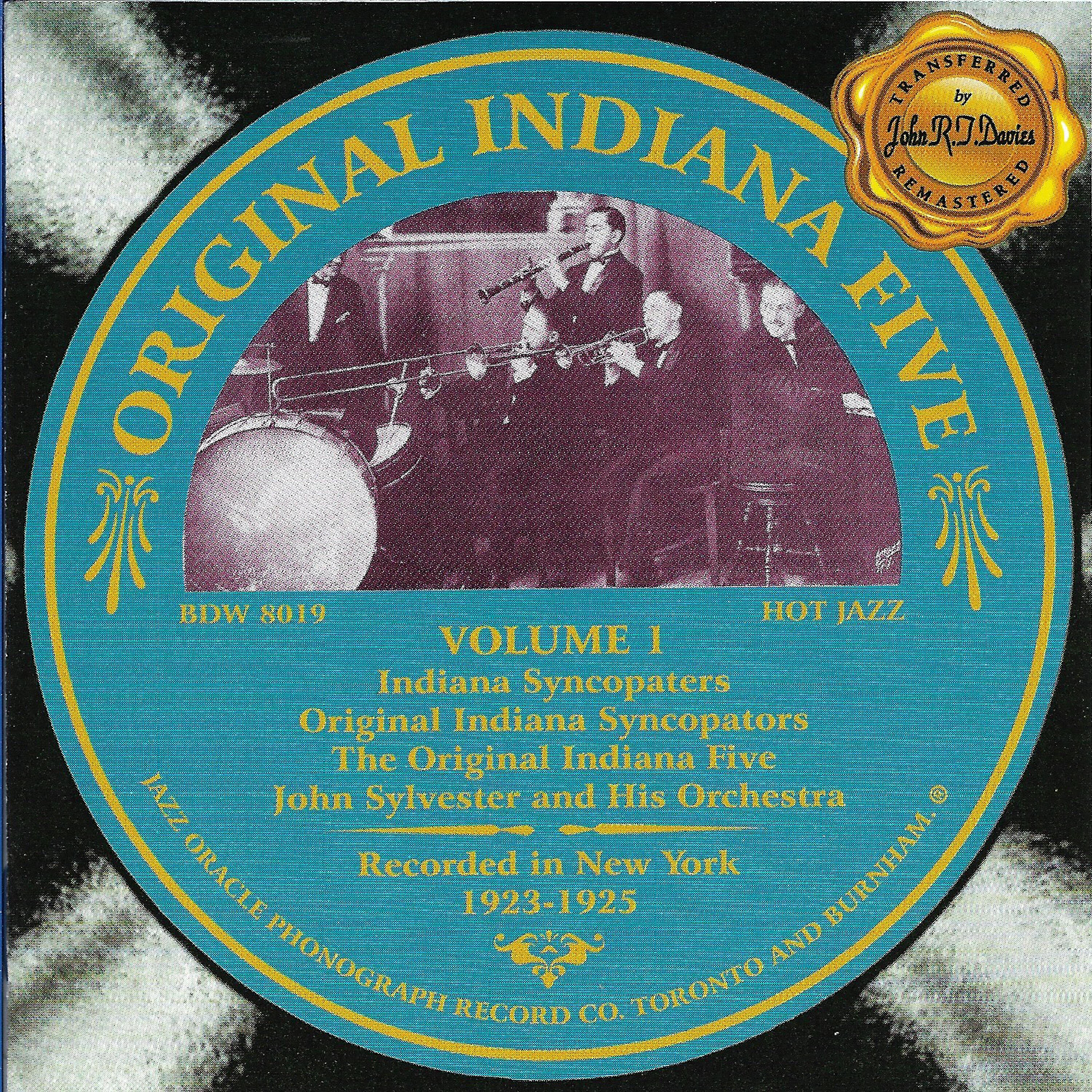 Релиз The Original Indiana Five Vol. 1 - 1923-1925